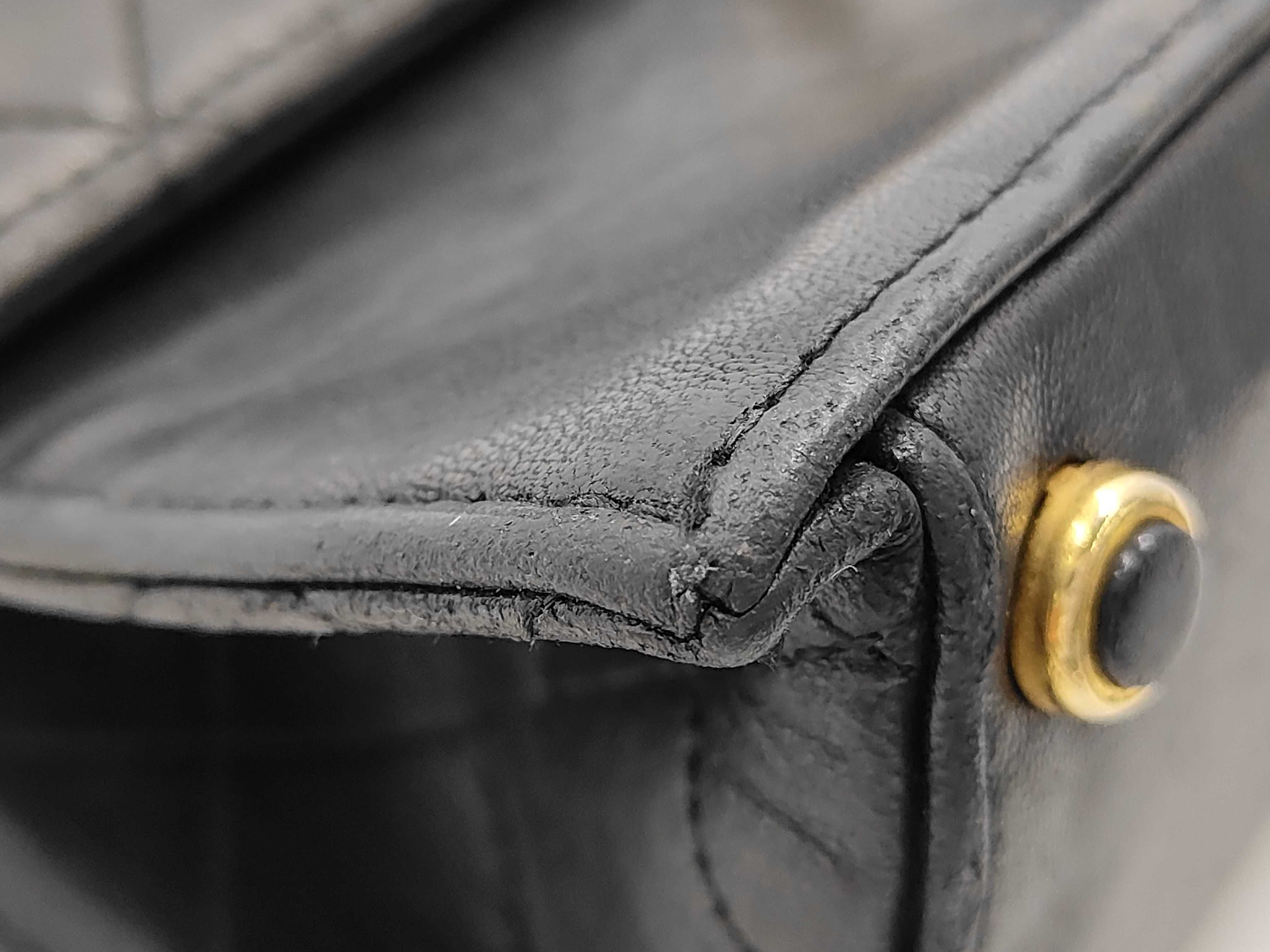 Mini Matelassé Lambskin Trapezoid Chain Turnlock Shoulder Bag 1593550 — view 10