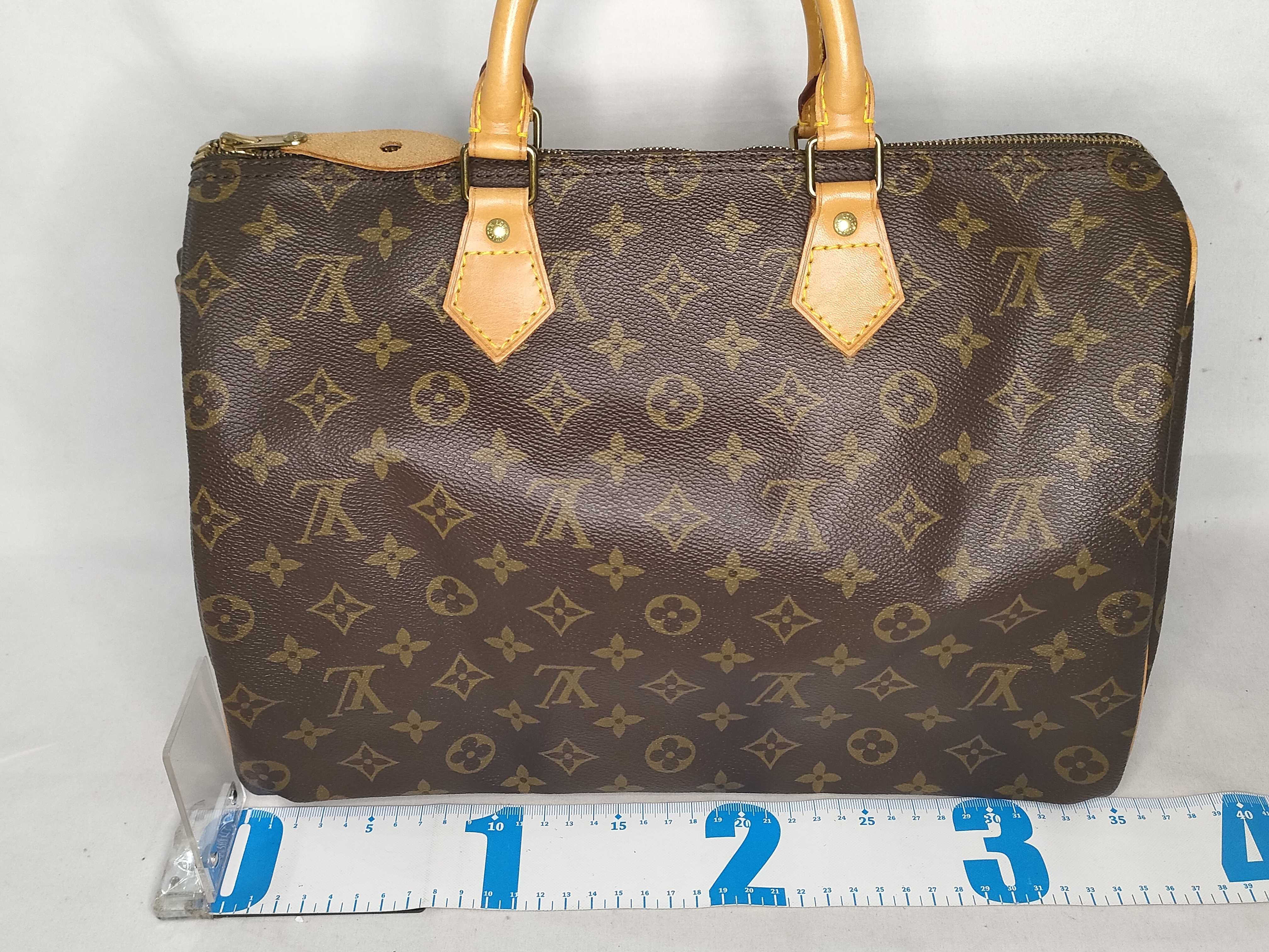 Monogram Speedy 35 M41524 Brown MB8909 Handbag — view 2