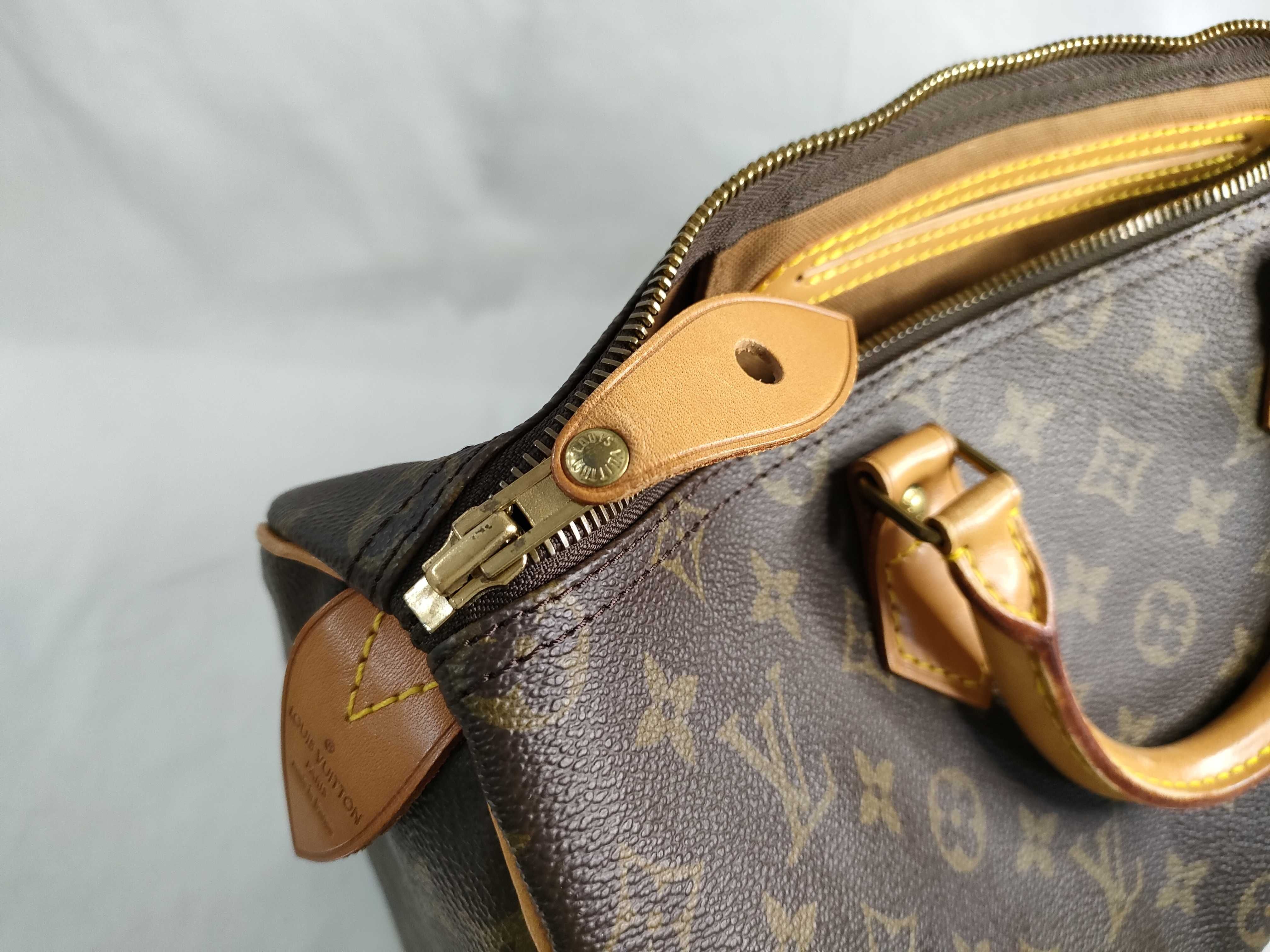 Monogram Speedy 35 M41524 Brown MB8909 Handbag — view 13