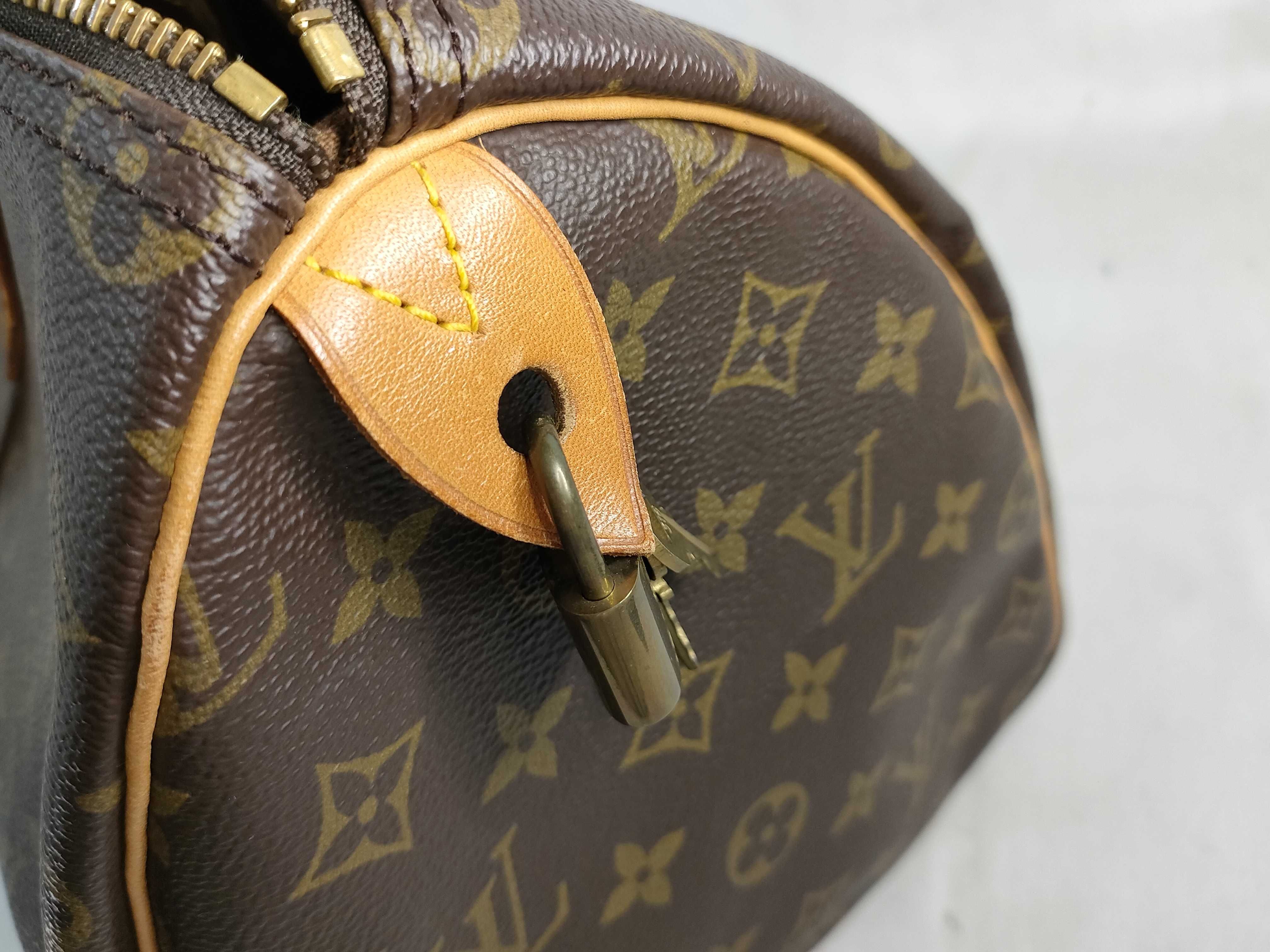 Monogram Speedy 35 M41524 Brown MB8909 Handbag — view 14