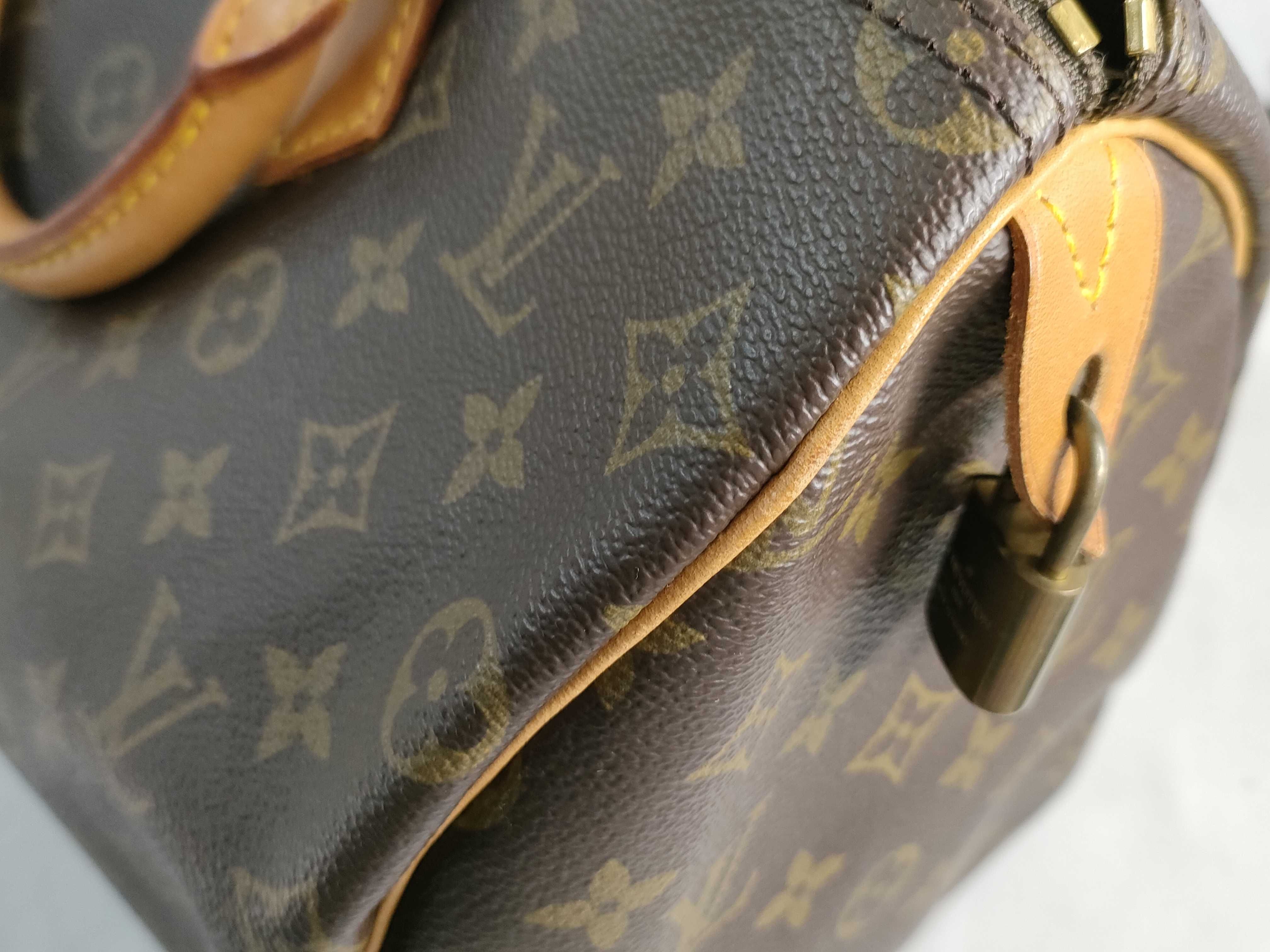 Monogram Speedy 35 M41524 Brown MB8909 Handbag — view 15