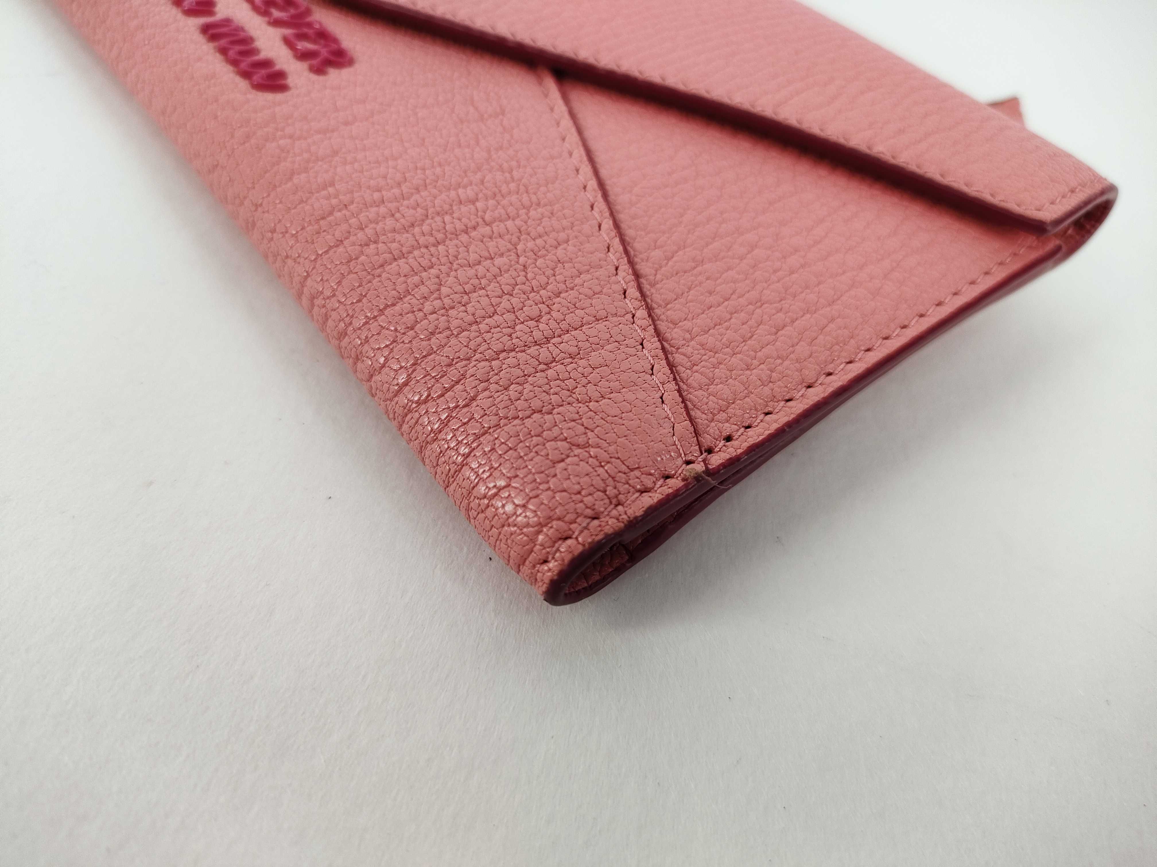 clutch bag, pink wallet — view 3