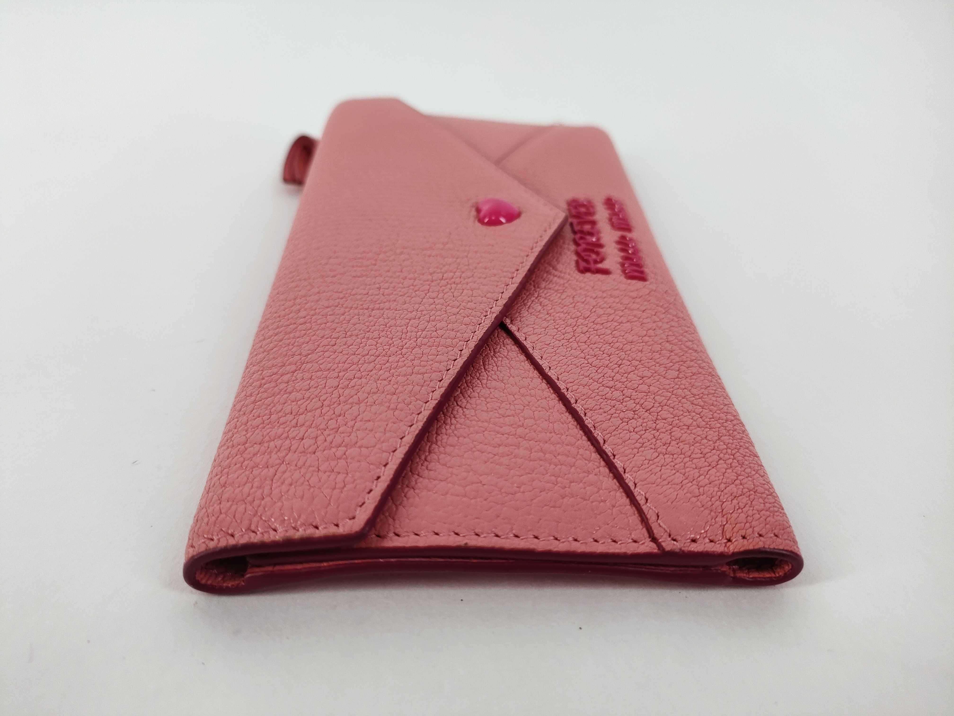 clutch bag, pink wallet — view 5
