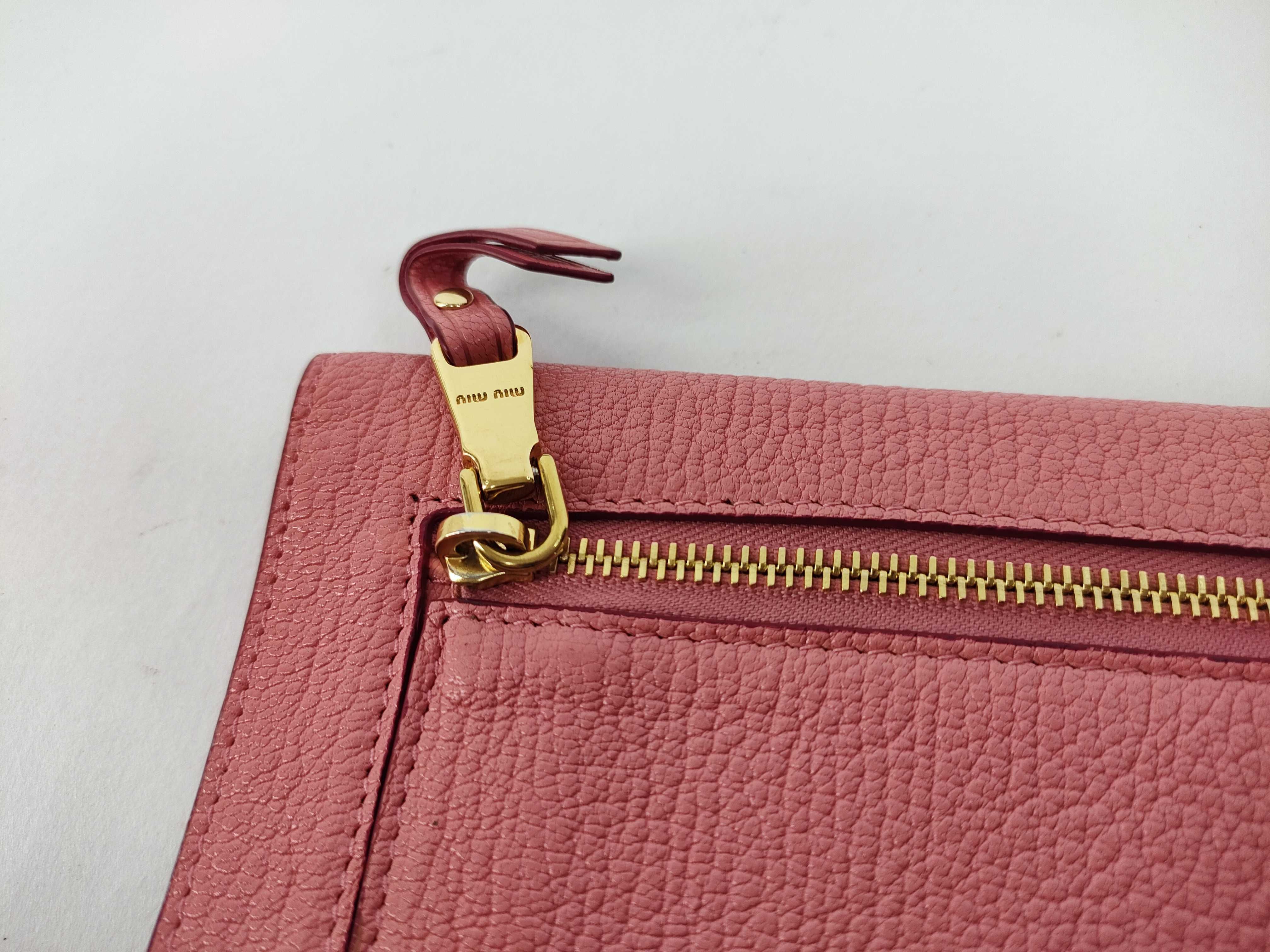clutch bag, pink wallet — view 9