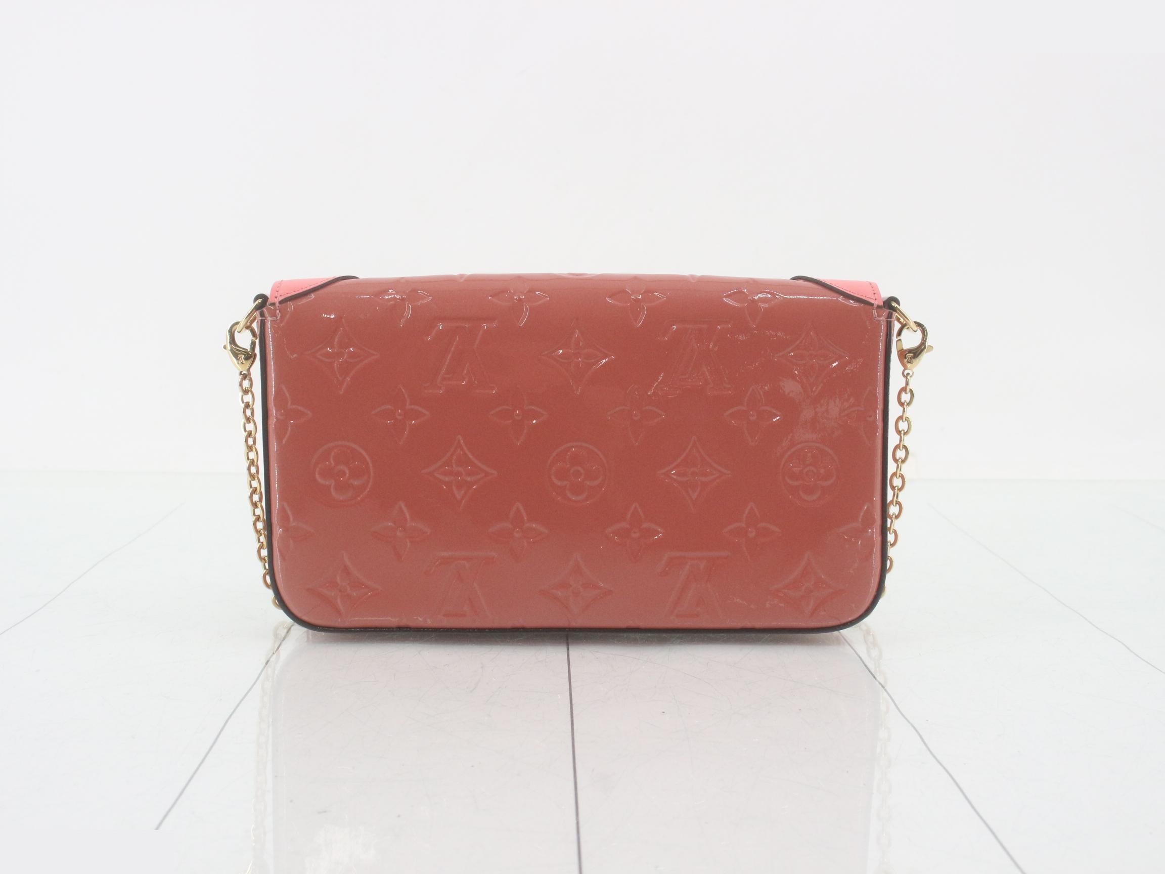 Monogram Vernis Pochette Felicie Chain Wallet — view 2
