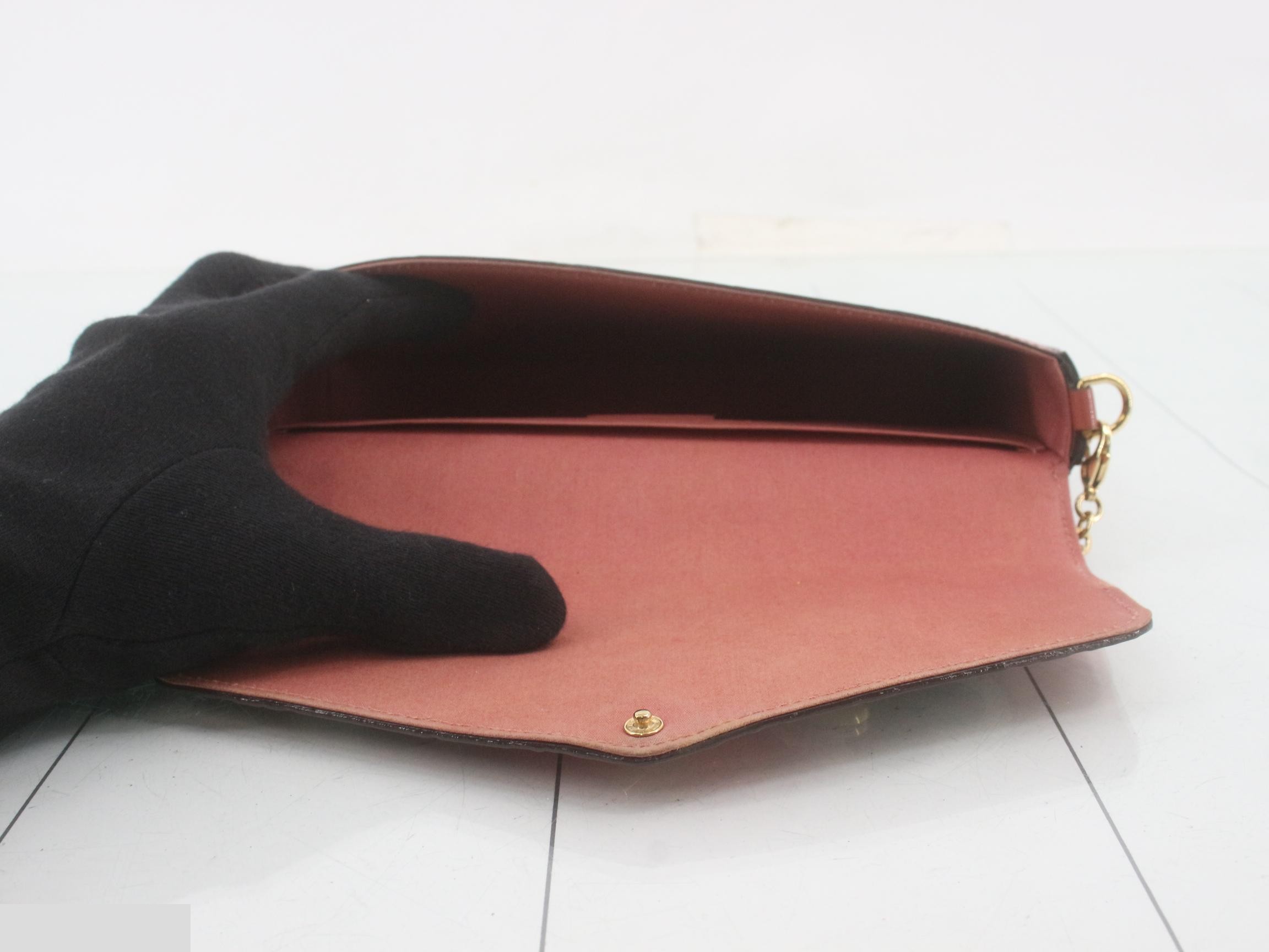 Monogram Vernis Pochette Felicie Chain Wallet — view 4