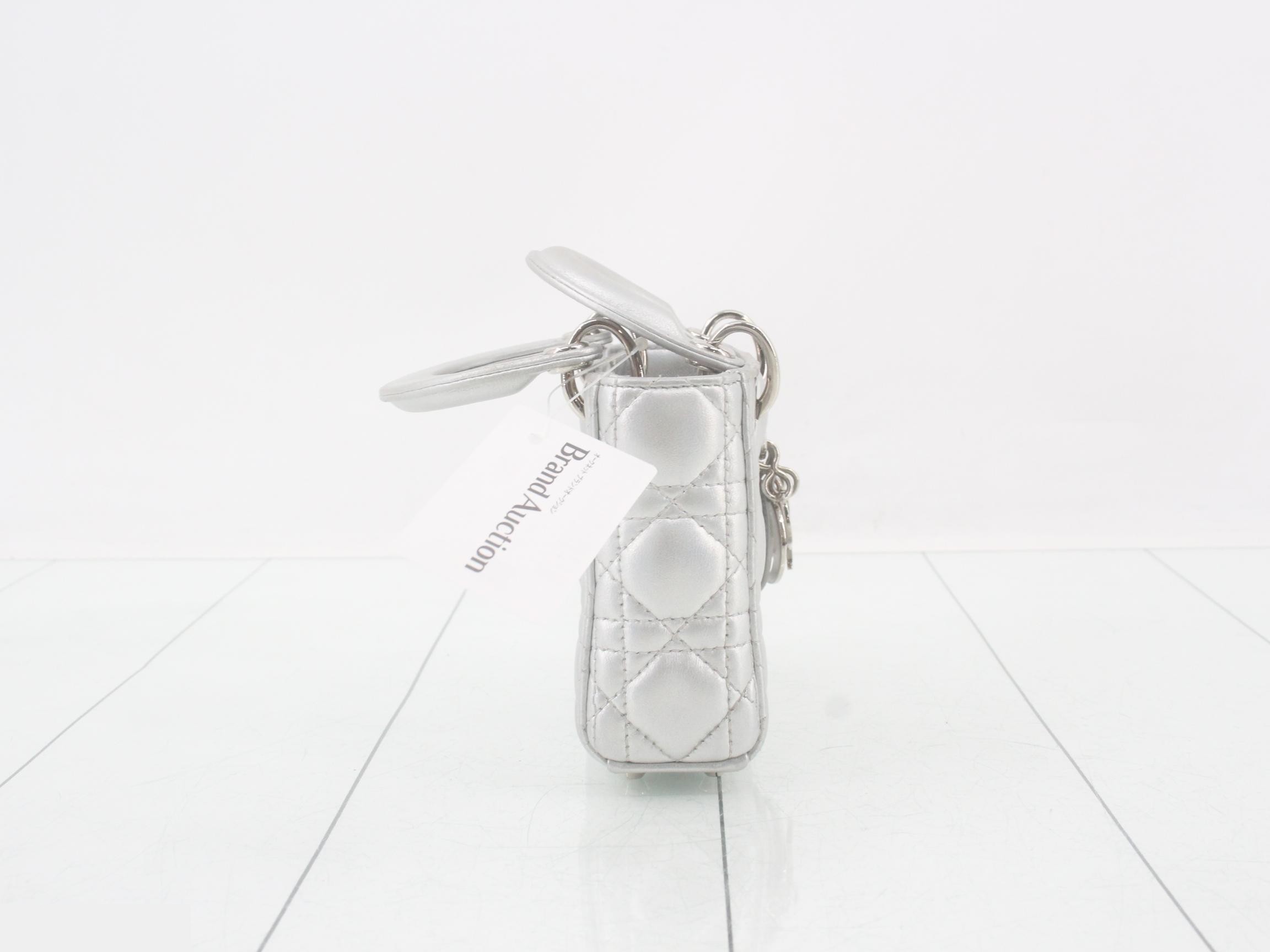 Lady Dior Cannage 2-Way Shoulder Handbag — view 4