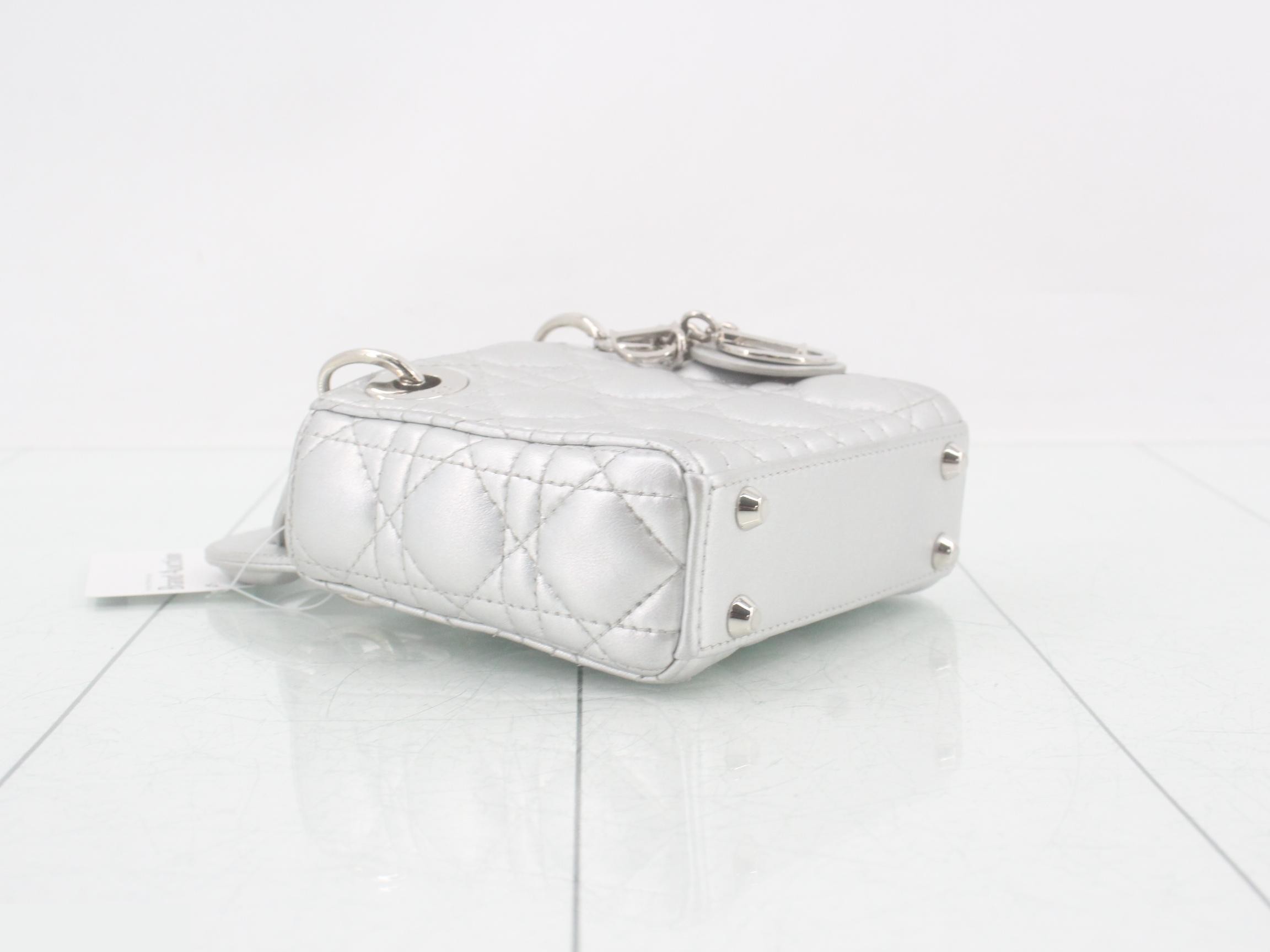 Lady Dior Cannage 2-Way Shoulder Handbag — view 5