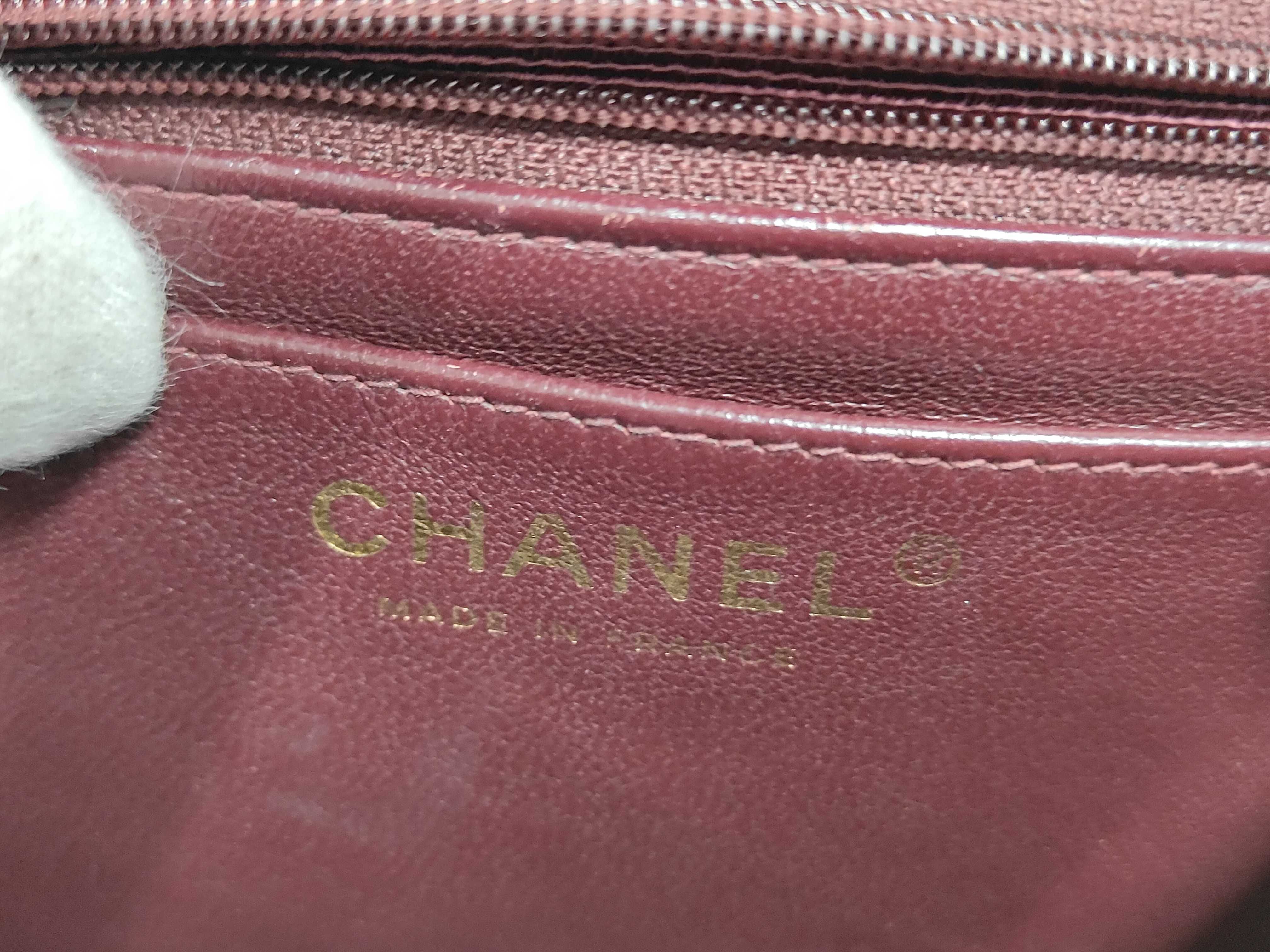 Mini Matelassé Lambskin Black Chain Shoulder Bag (Serial Number 7) — view 10