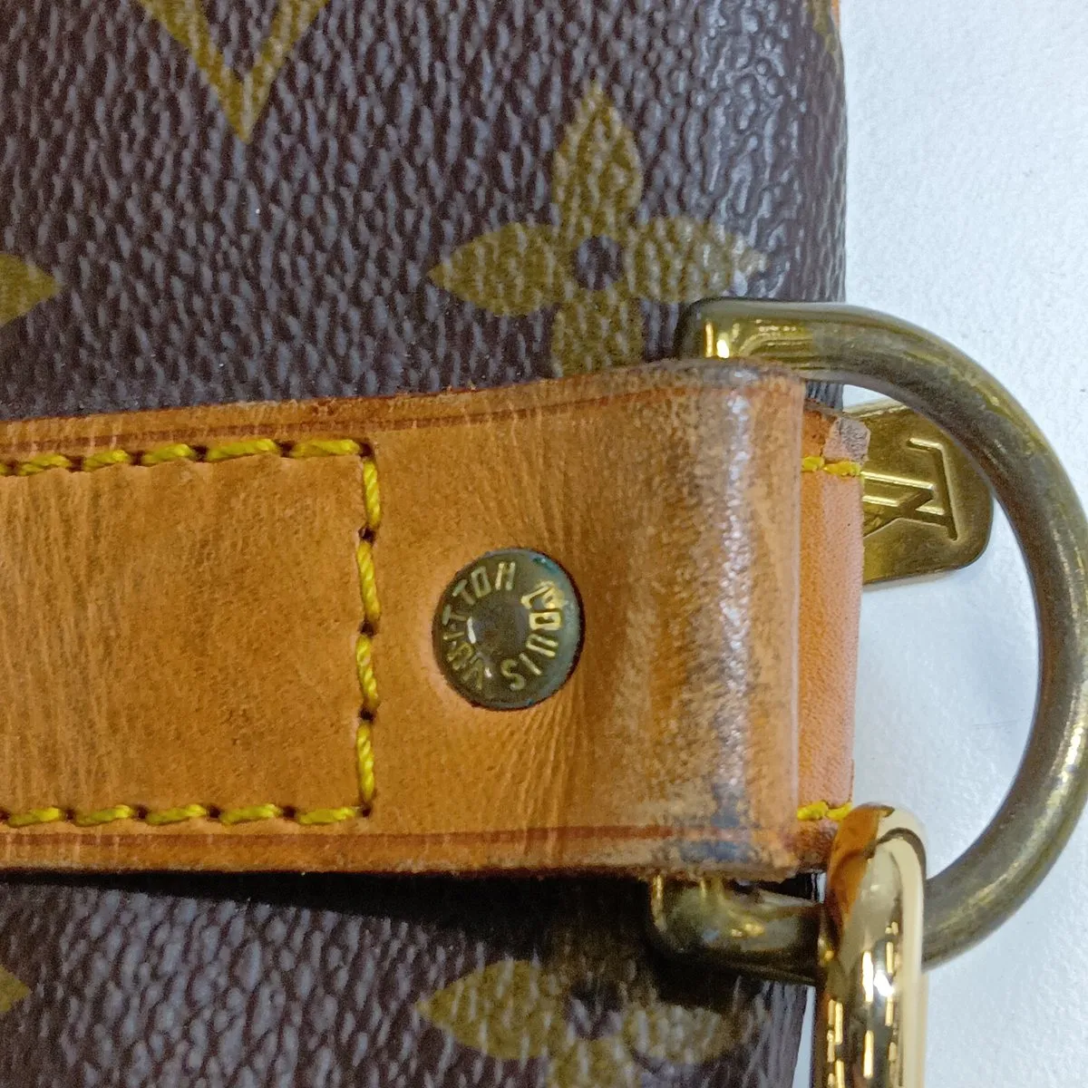 Monogram Keepall Bandoulière 60 M41412 VI8907 Brown — view 12