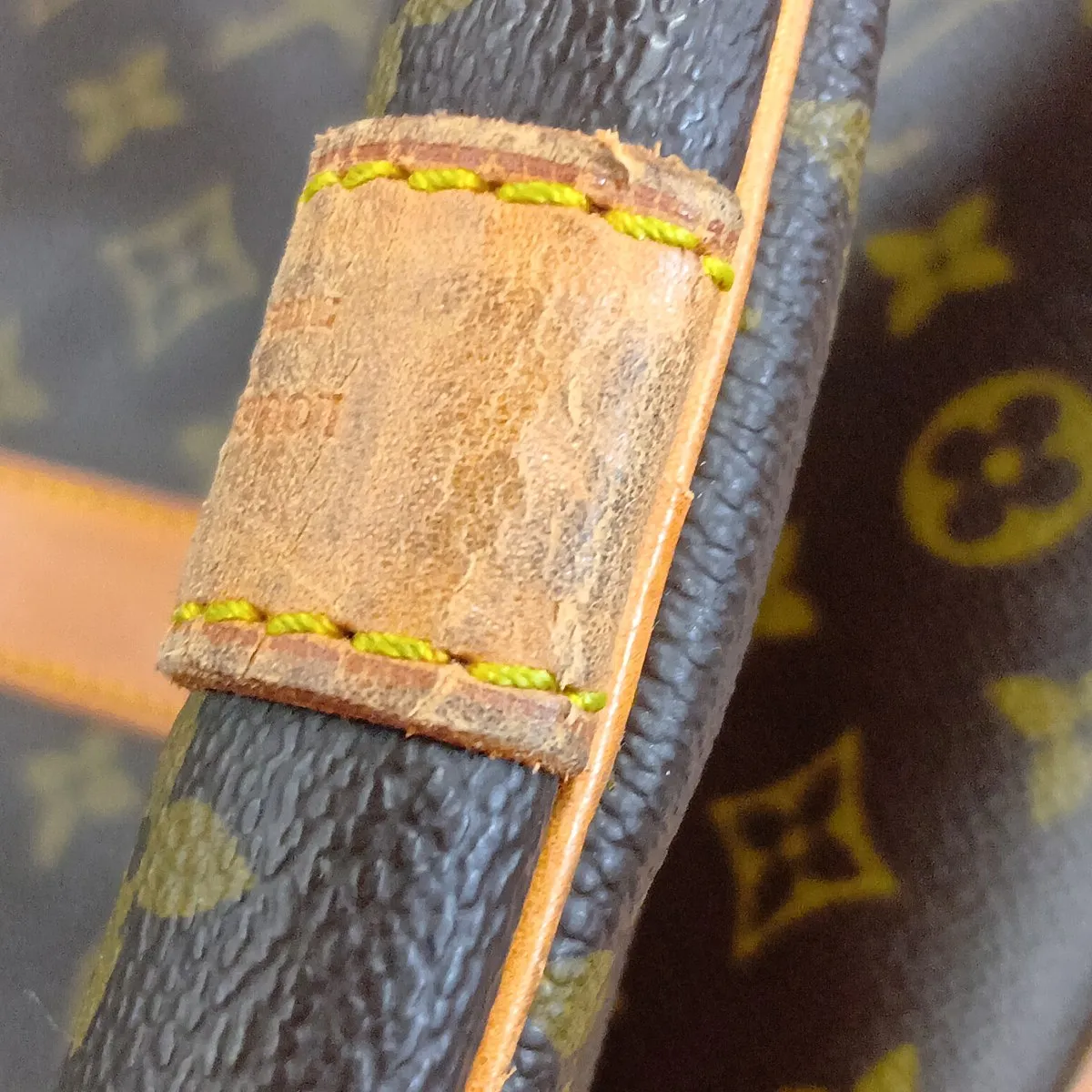 Monogram Keepall Bandoulière 60 M41412 VI8907 Brown — view 13