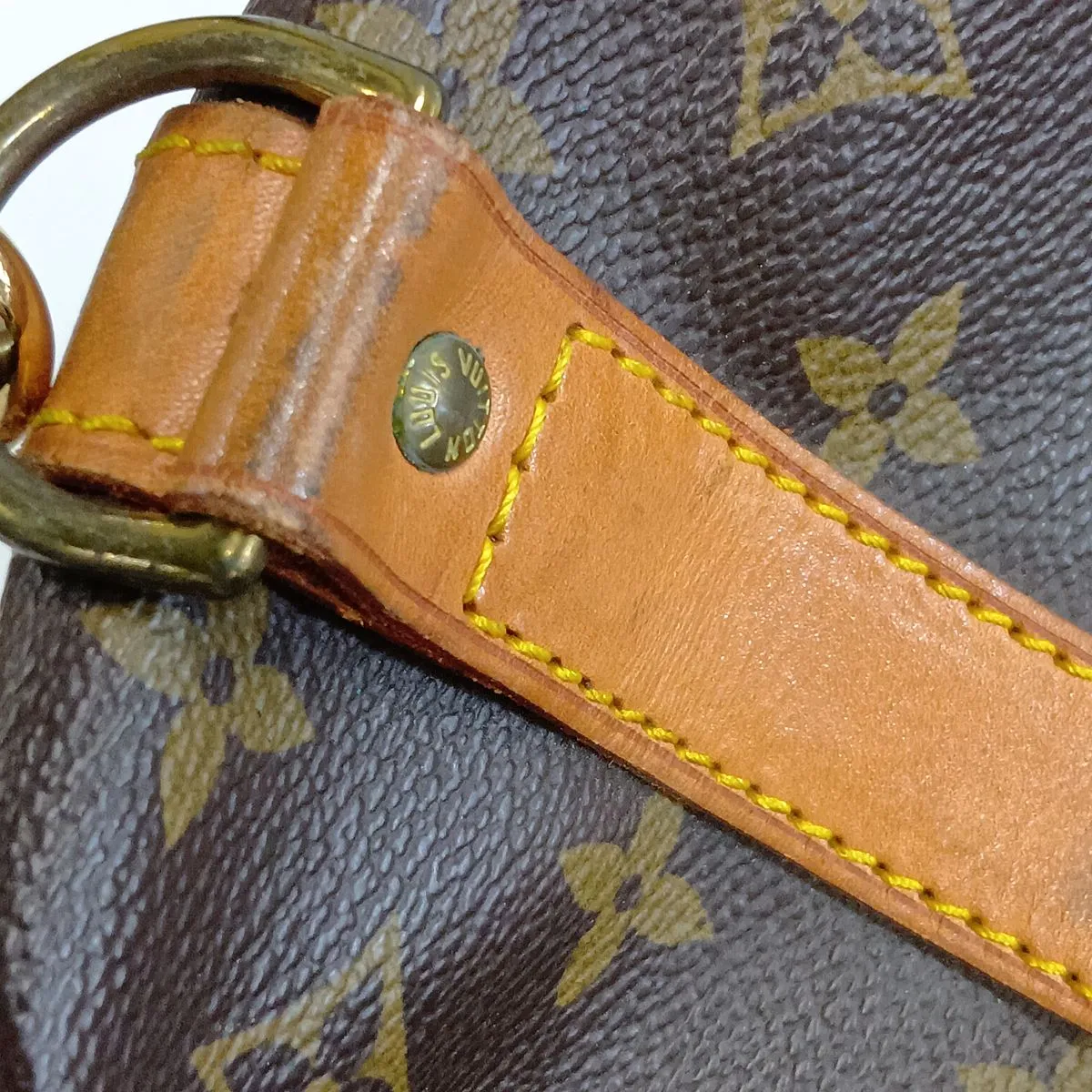 Monogram Keepall Bandoulière 60 M41412 VI8907 Brown — view 14