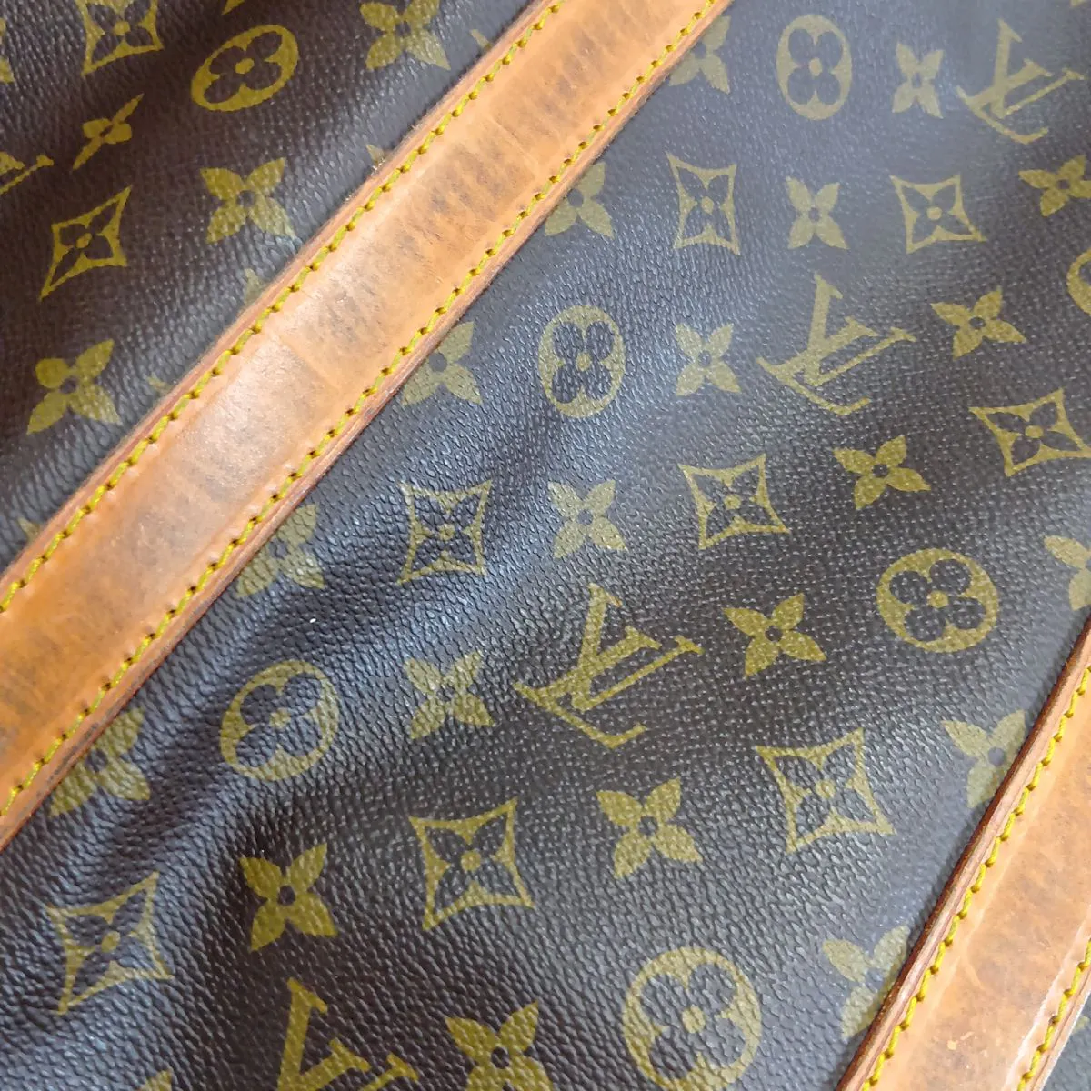 Monogram Keepall Bandoulière 60 M41412 VI8907 Brown — view 10