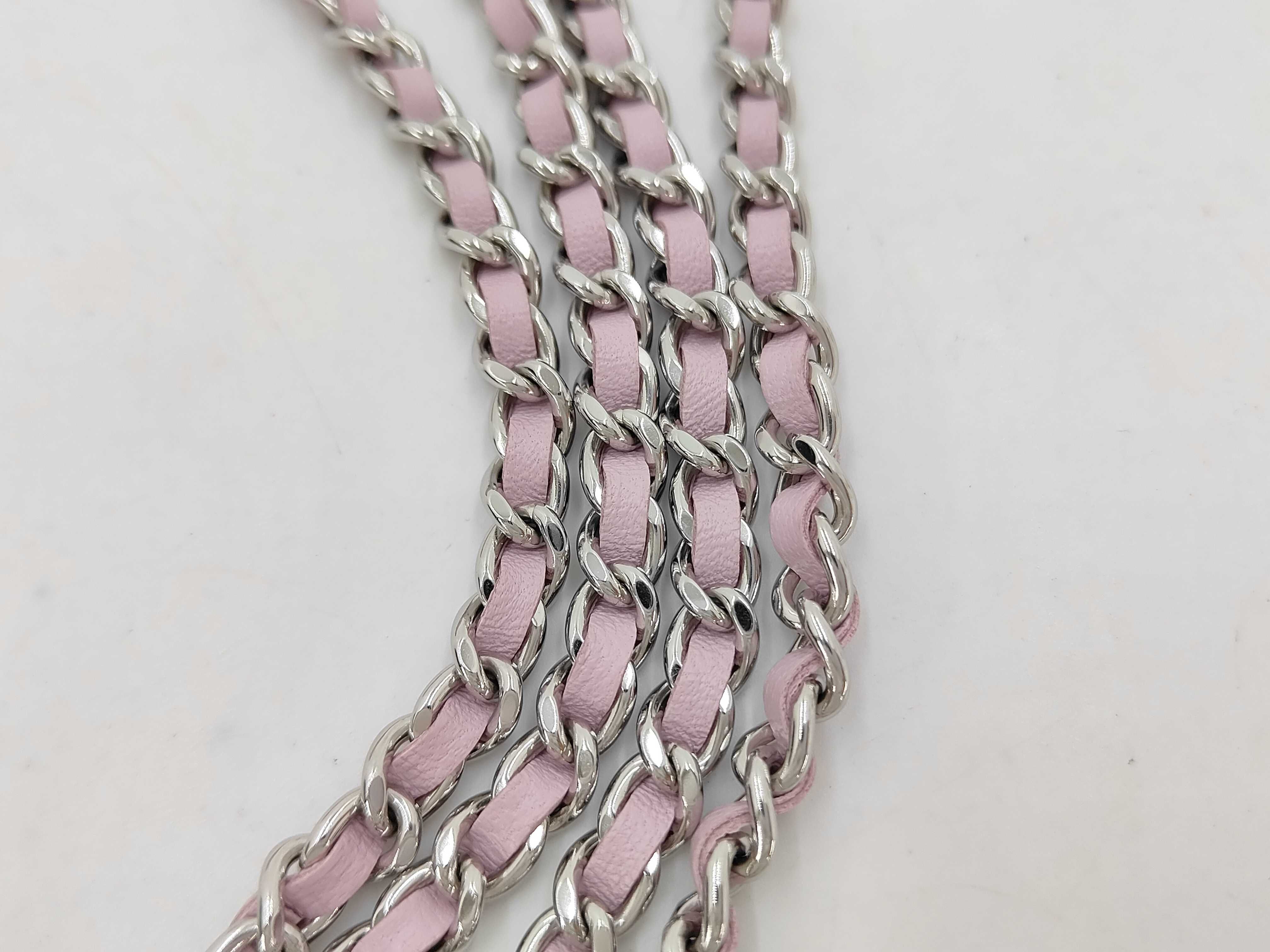Matelassé Chain Shoulder Bag — view 6