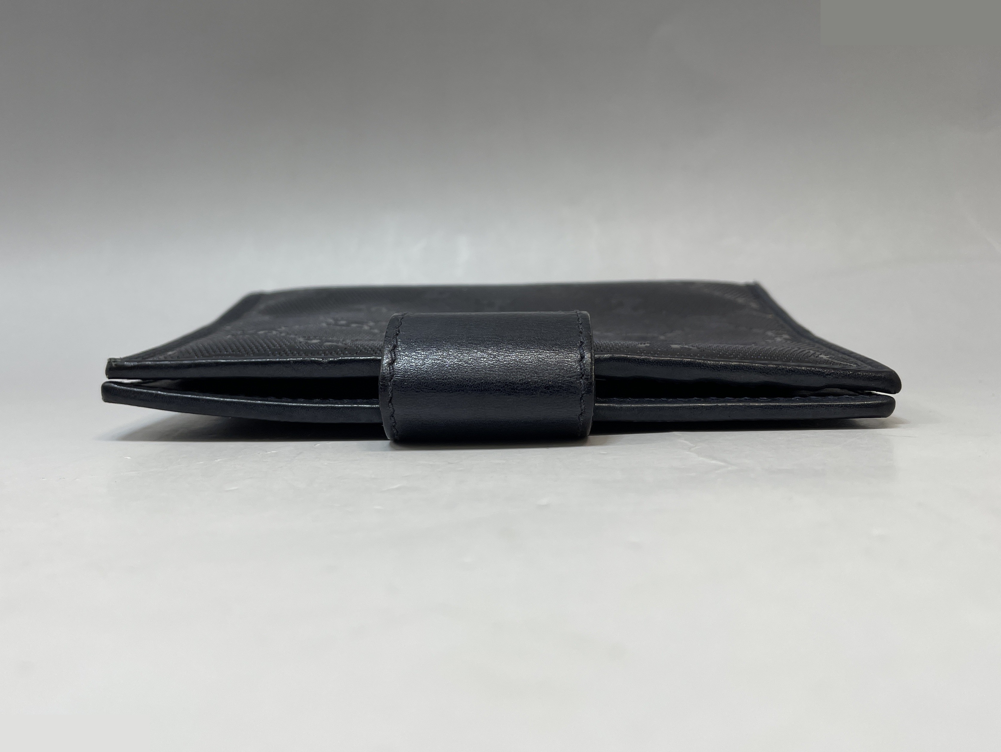 GG Imprime Coated Canvas Notebook Cover, Navy — view 5