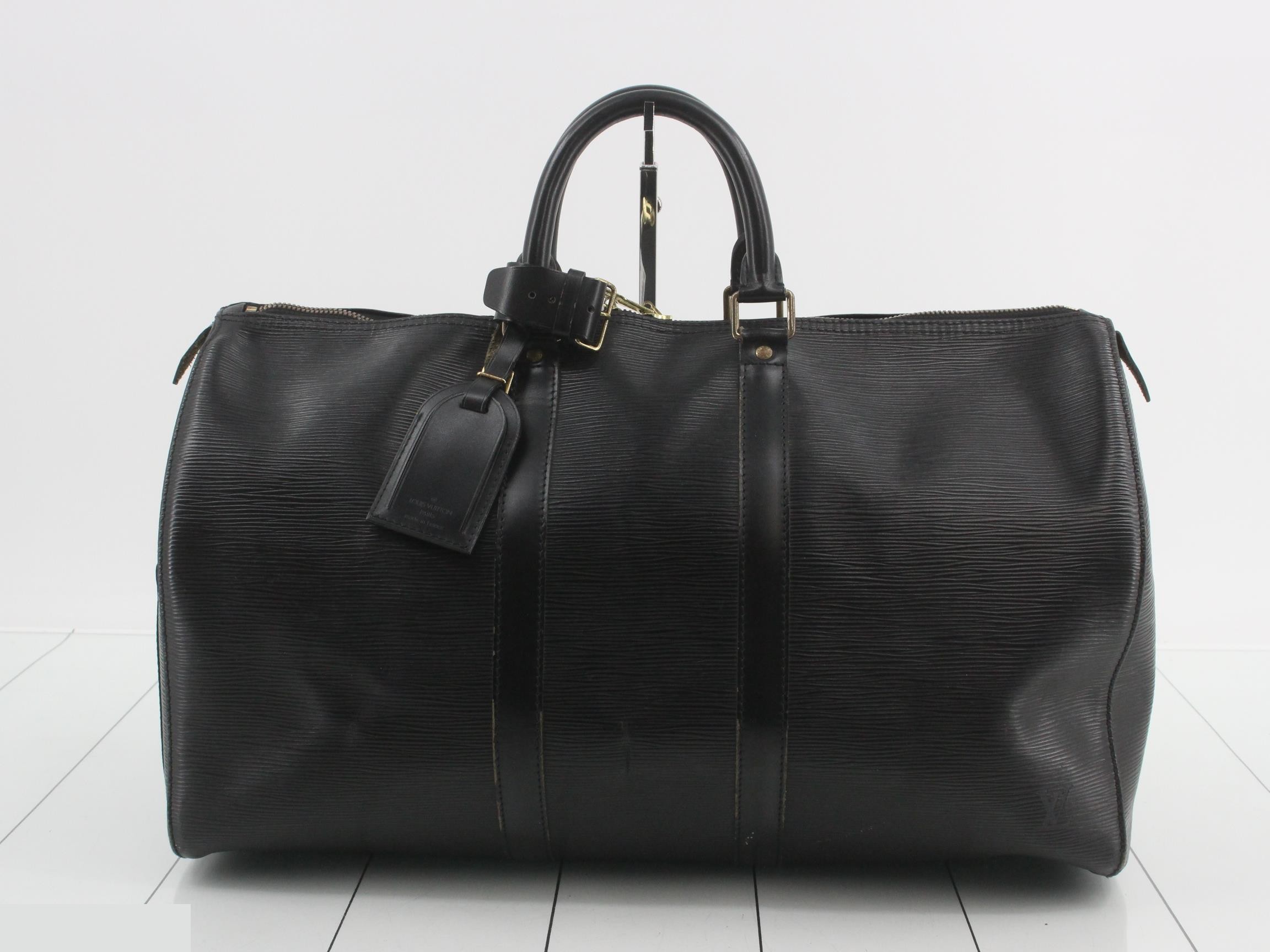 Keepall Noir Epi — view 2