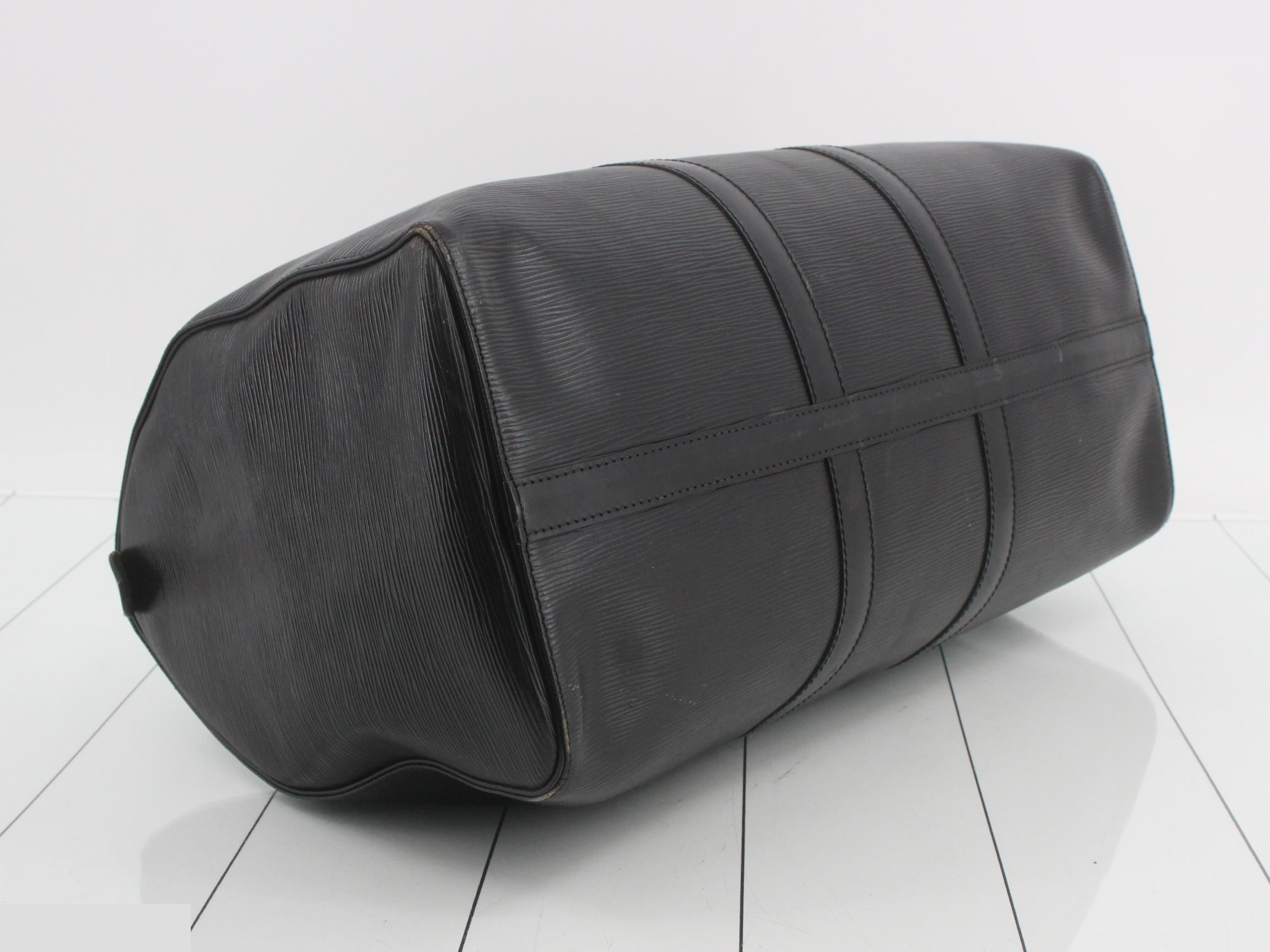 Keepall Noir Epi — view 5