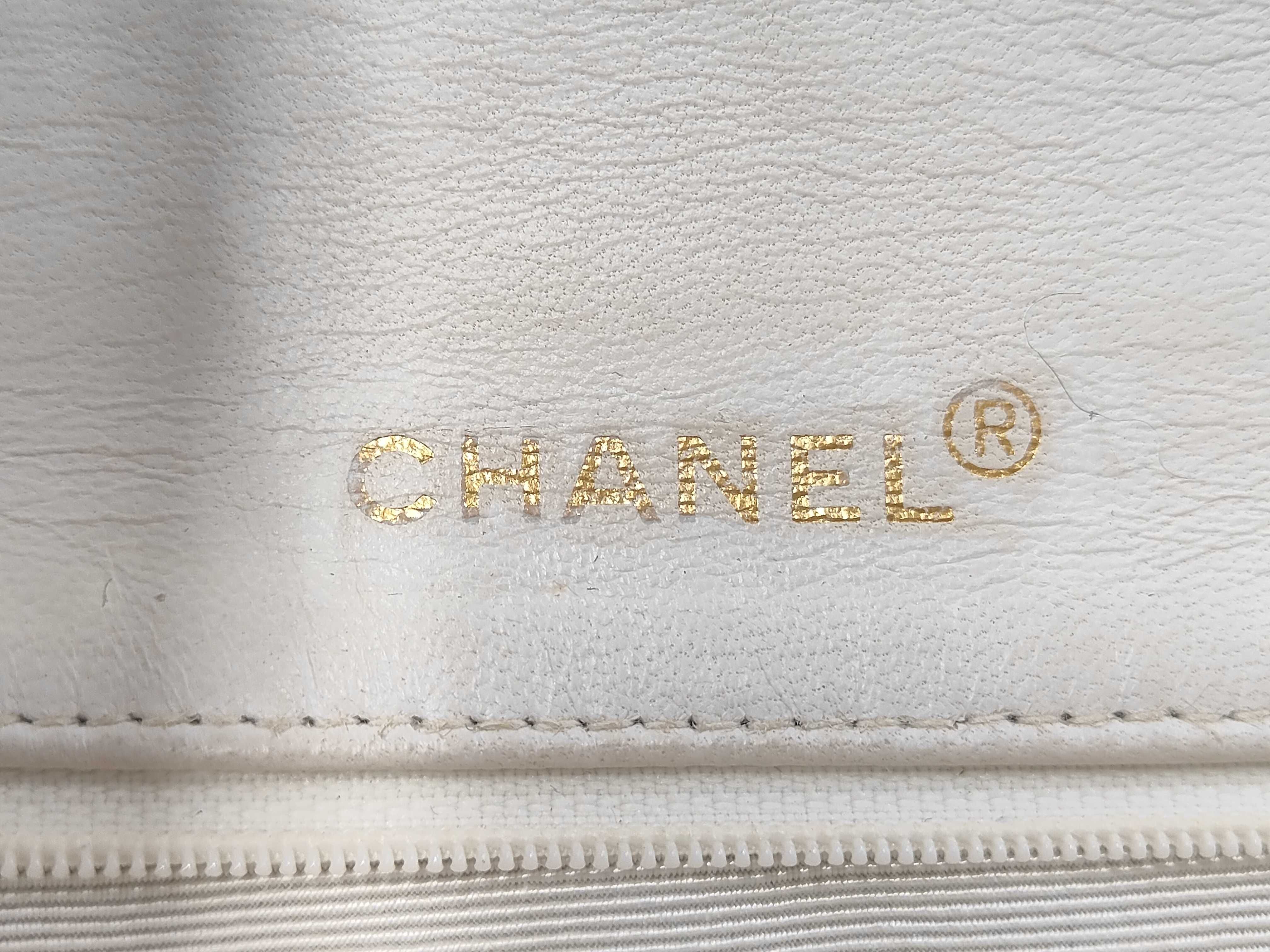 Matelassé Coco Mark Full Flap Lambskin Chain Shoulder Bag — view 11