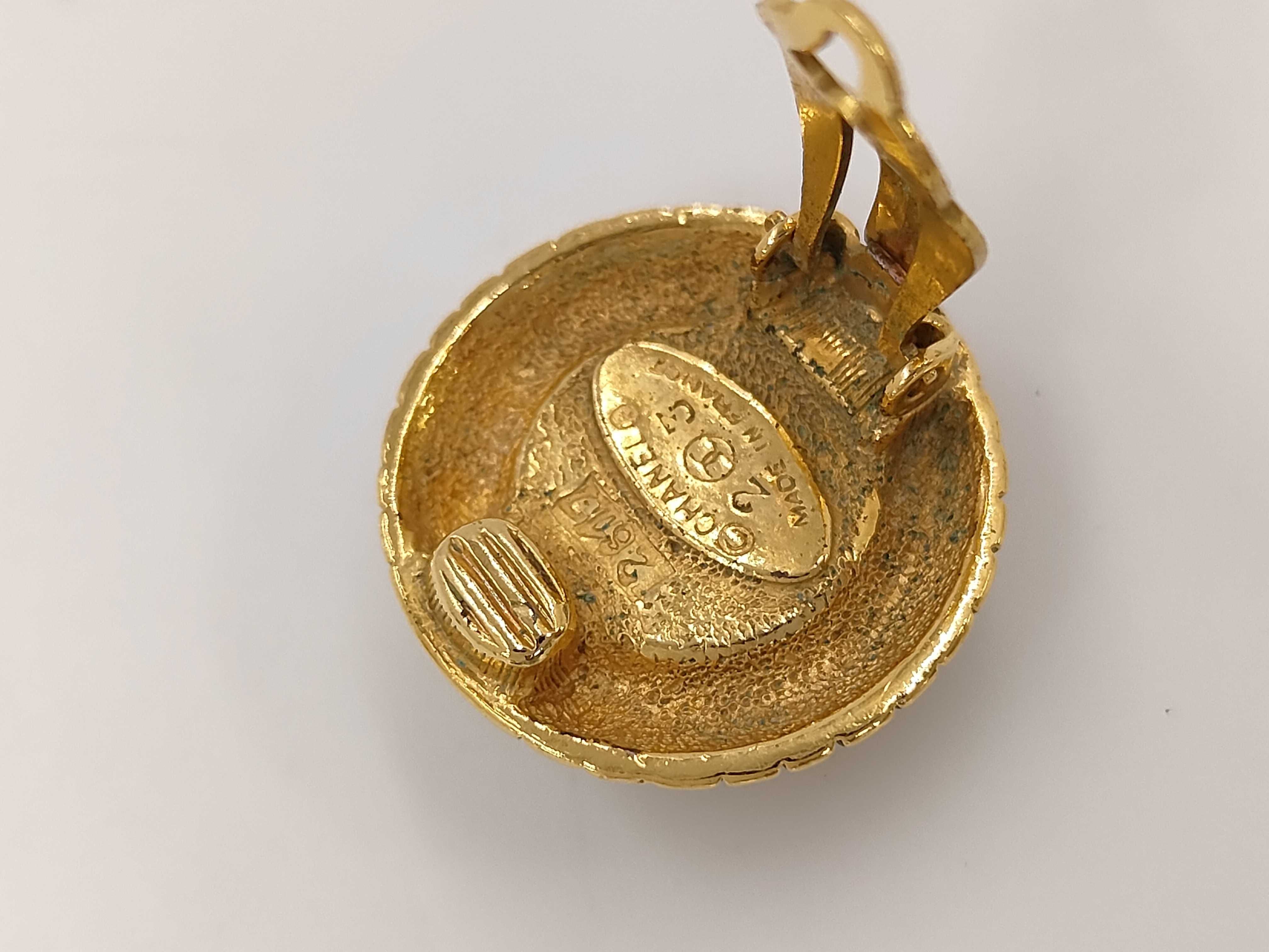 Gold Plated Vintage Earrings (with original packaging and box) — view 5
