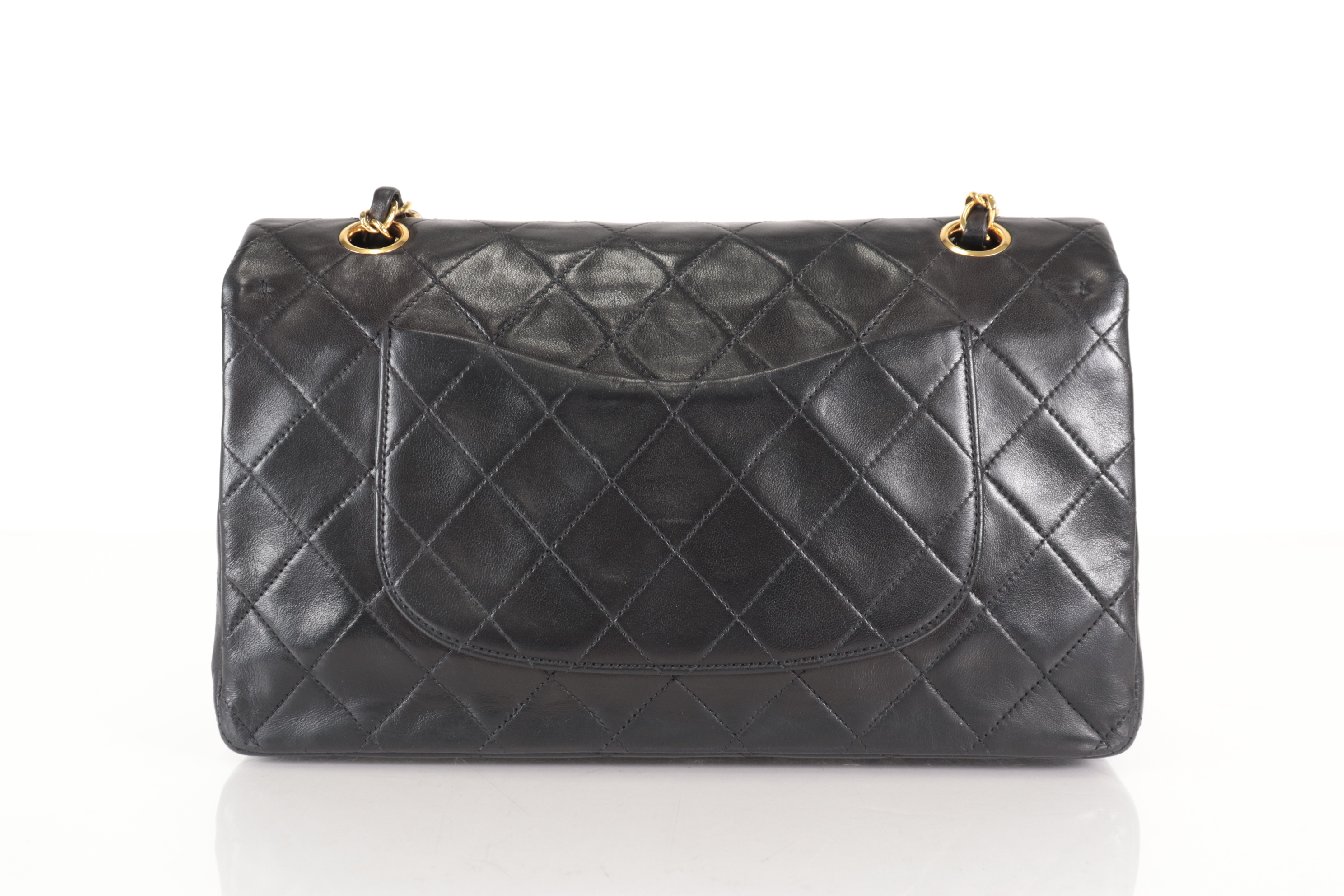 W-Flap 25 Lambskin Chain Shoulder Bag (Serial Number 2) — view 2
