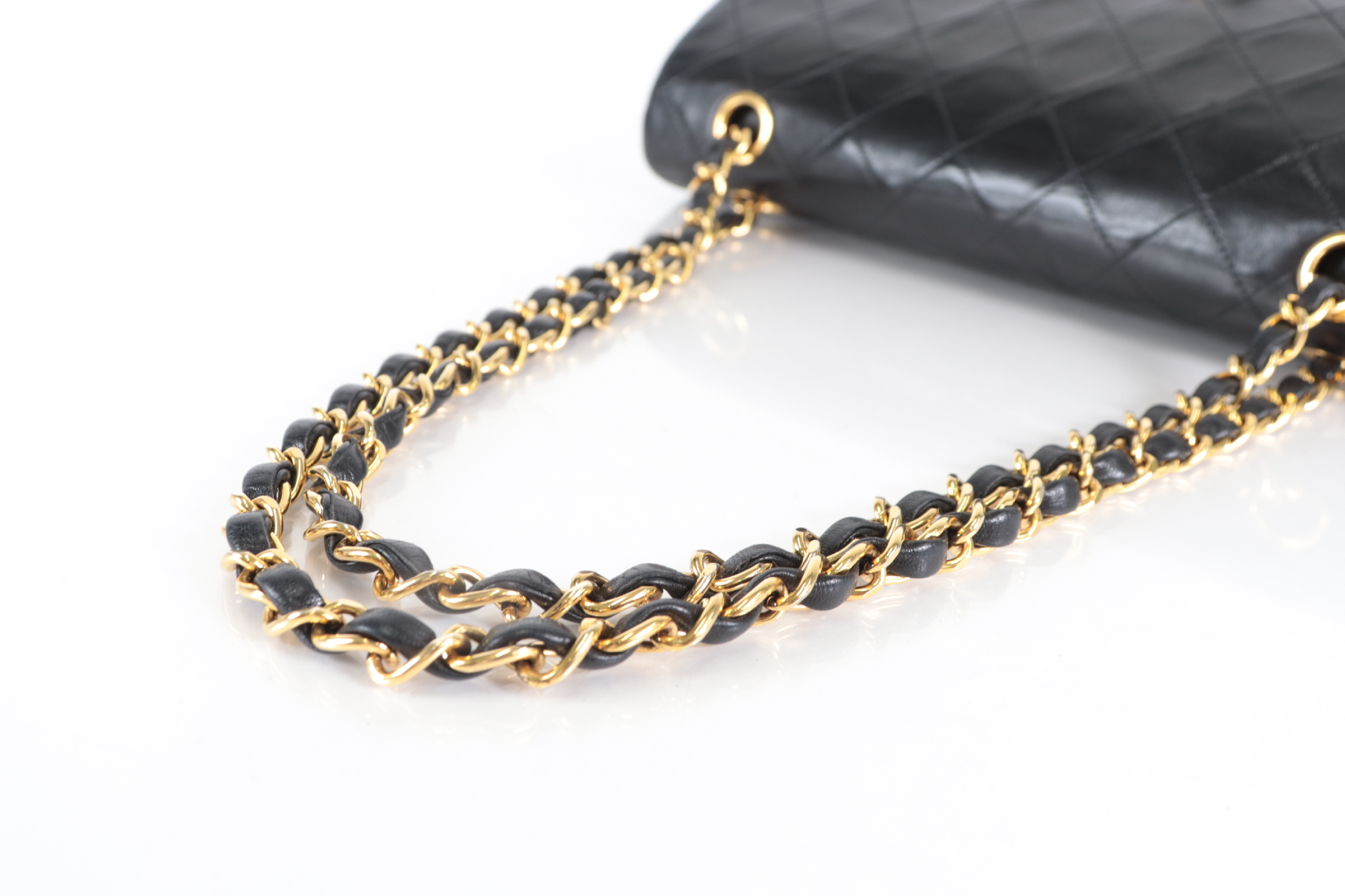 W-Flap 25 Lambskin Chain Shoulder Bag (Serial Number 2) — view 6