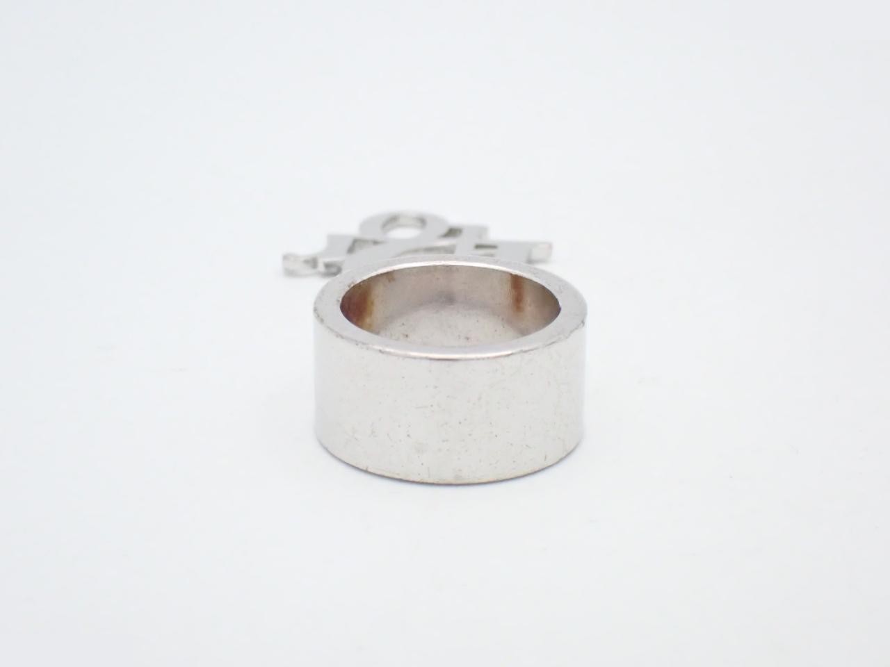 Logo Silver Ring #8 — view 2