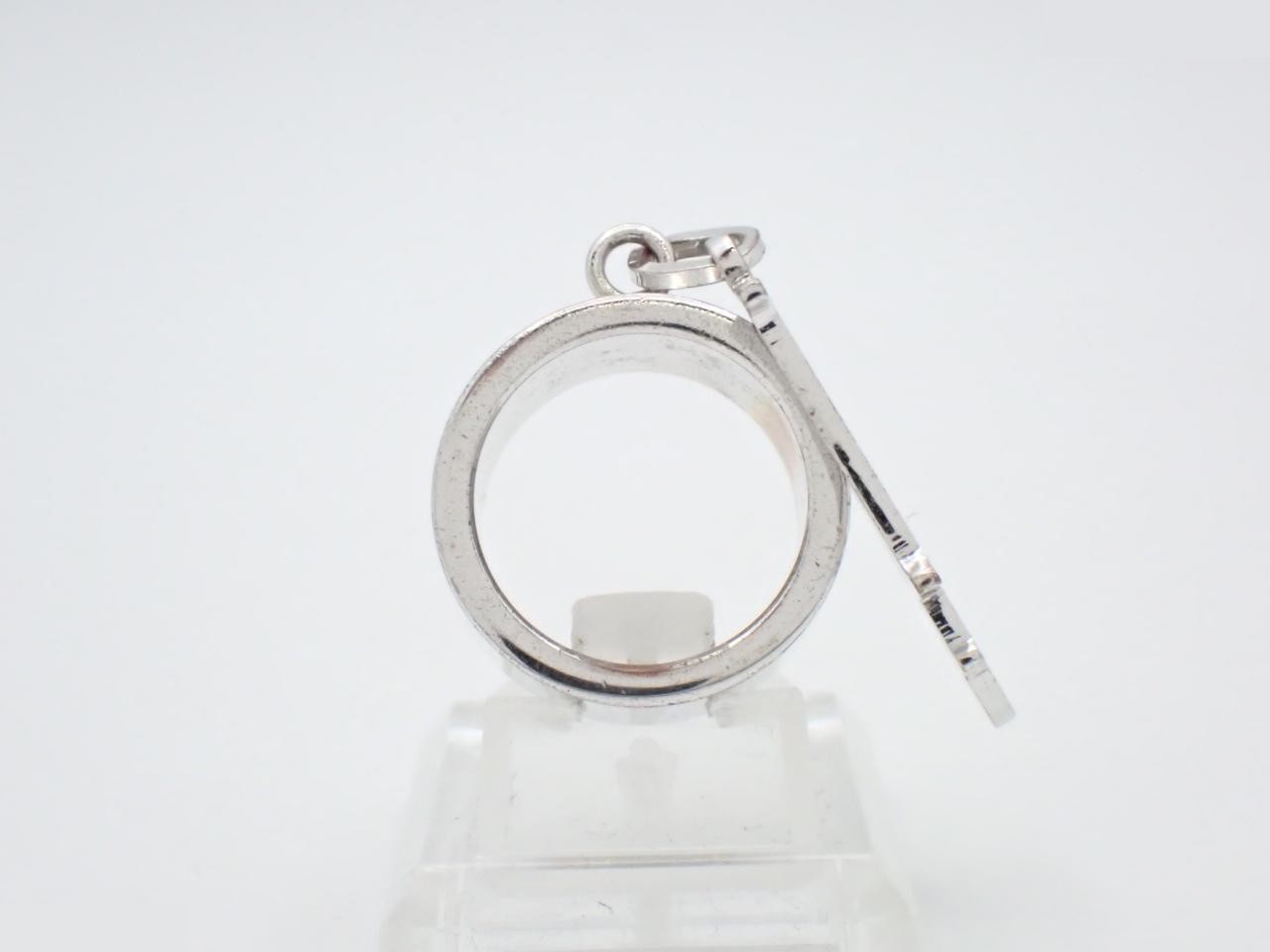 Logo Silver Ring #8 — view 3