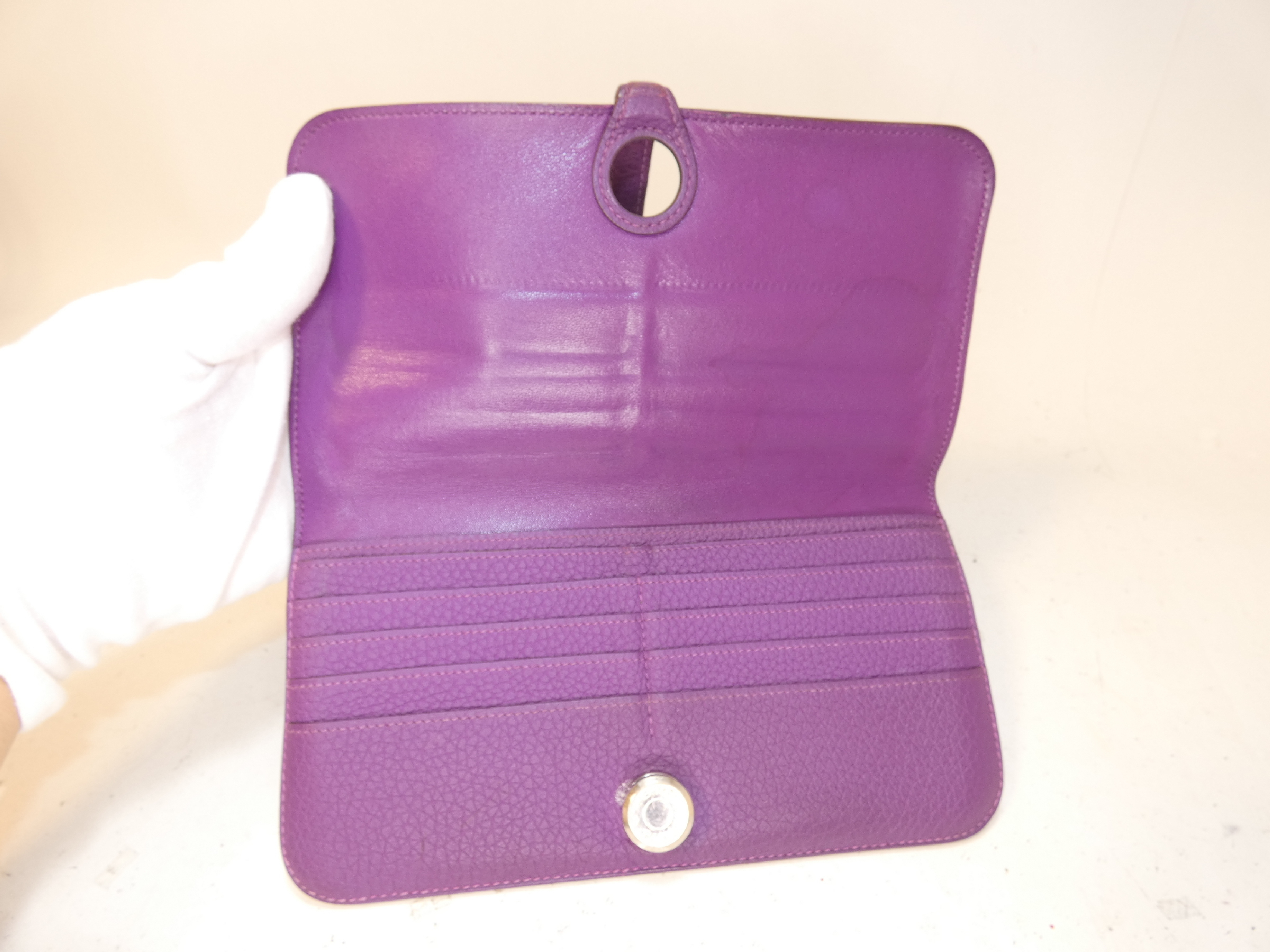 Dogon Long Taurillon Leather Wallet — view 8