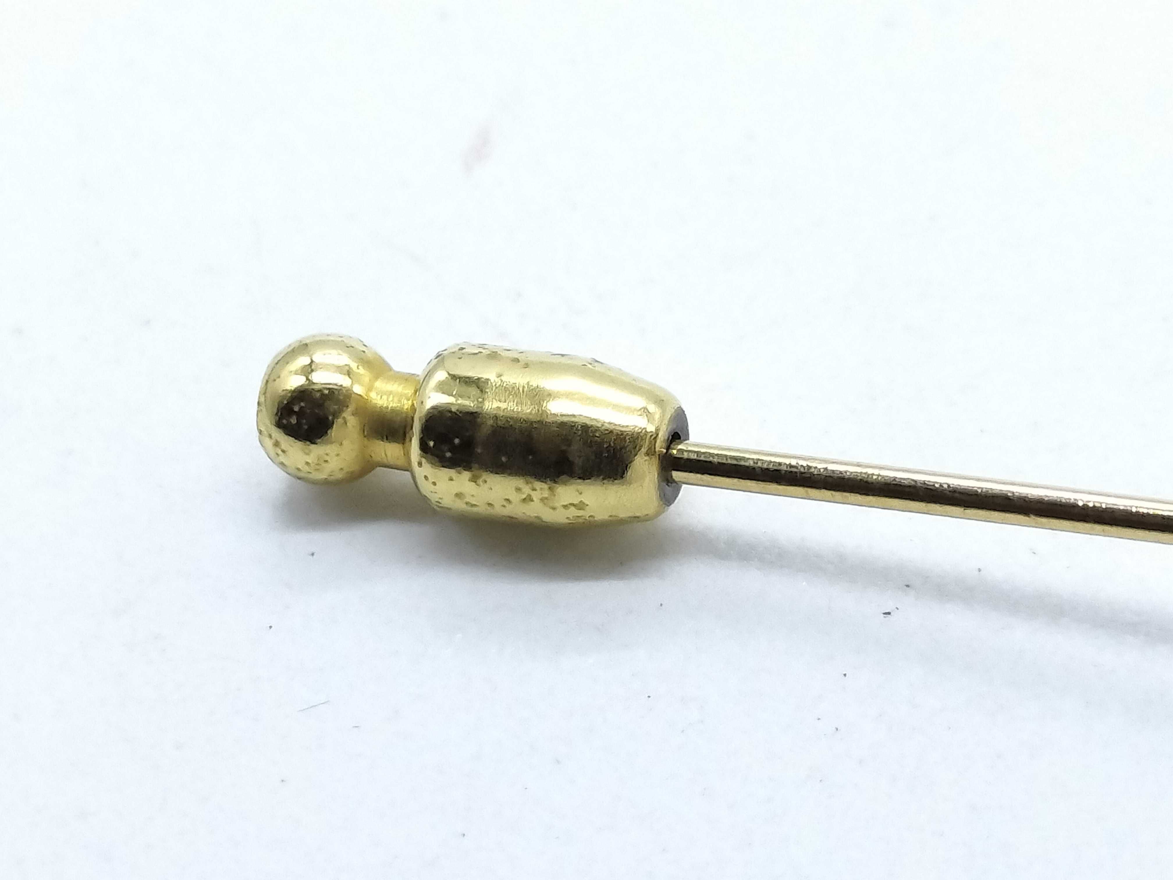 Brooch, Coco Mark, Gold Color, Diamond Shape — view 8