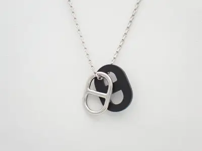 Necklace, "Chaine d'Ancre," neck circumference approximately 53 cm