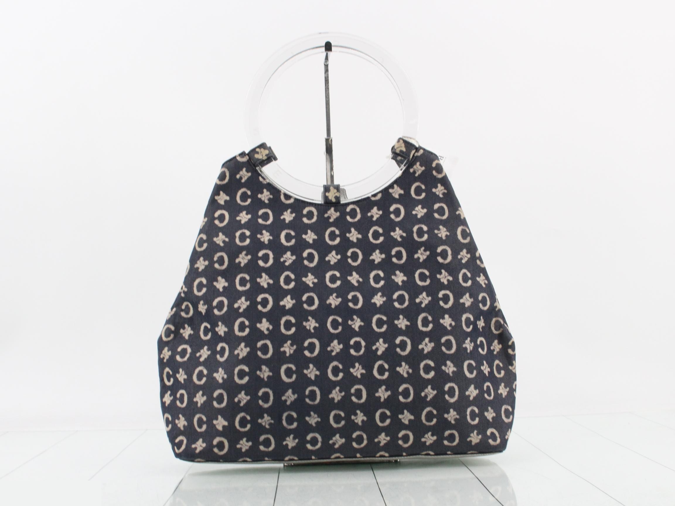 Clear handle handbag — view 2