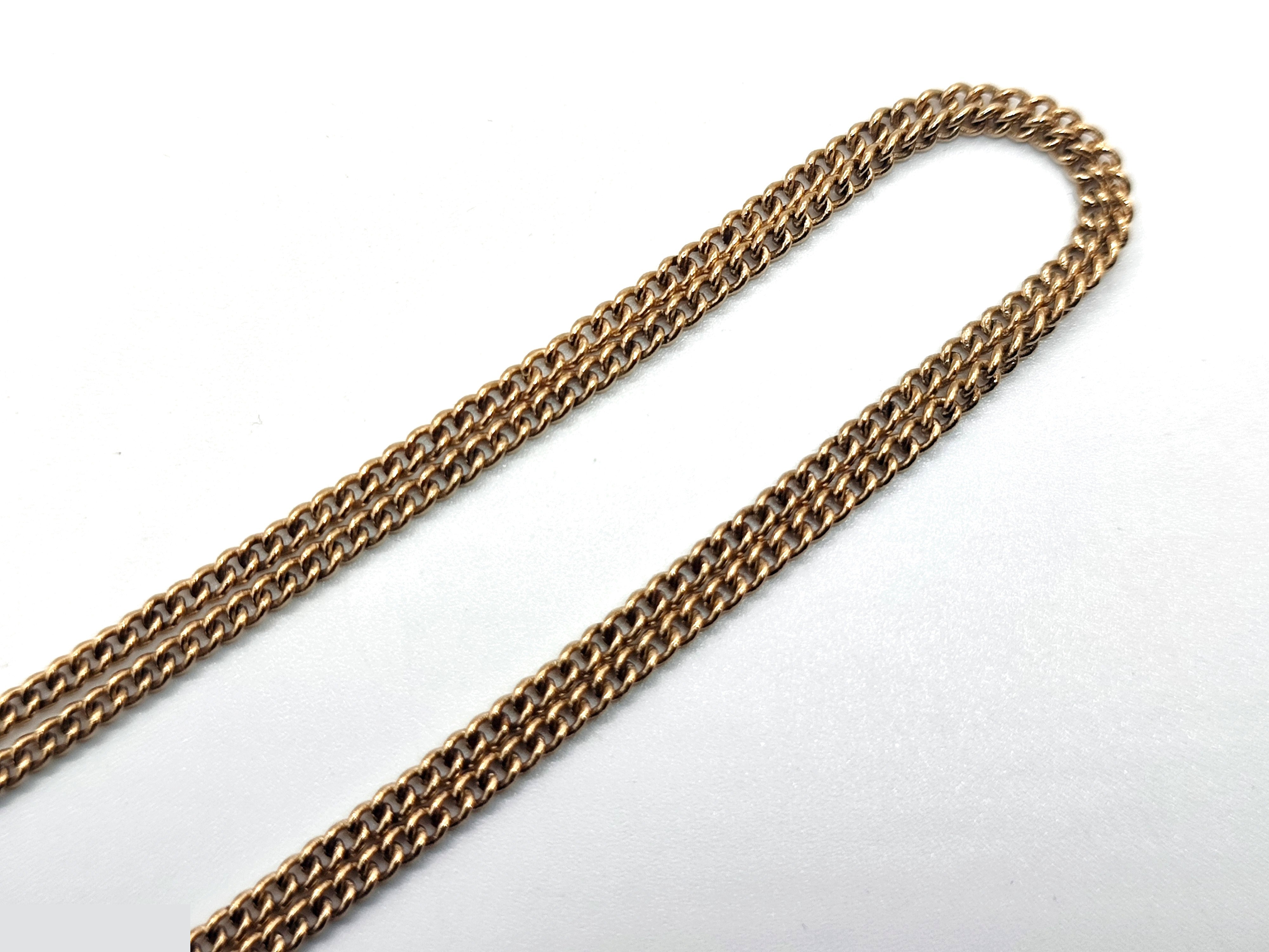 Coco Mark Rhinestone Necklace B19S, Neck circumference approx. 47cm — view 7