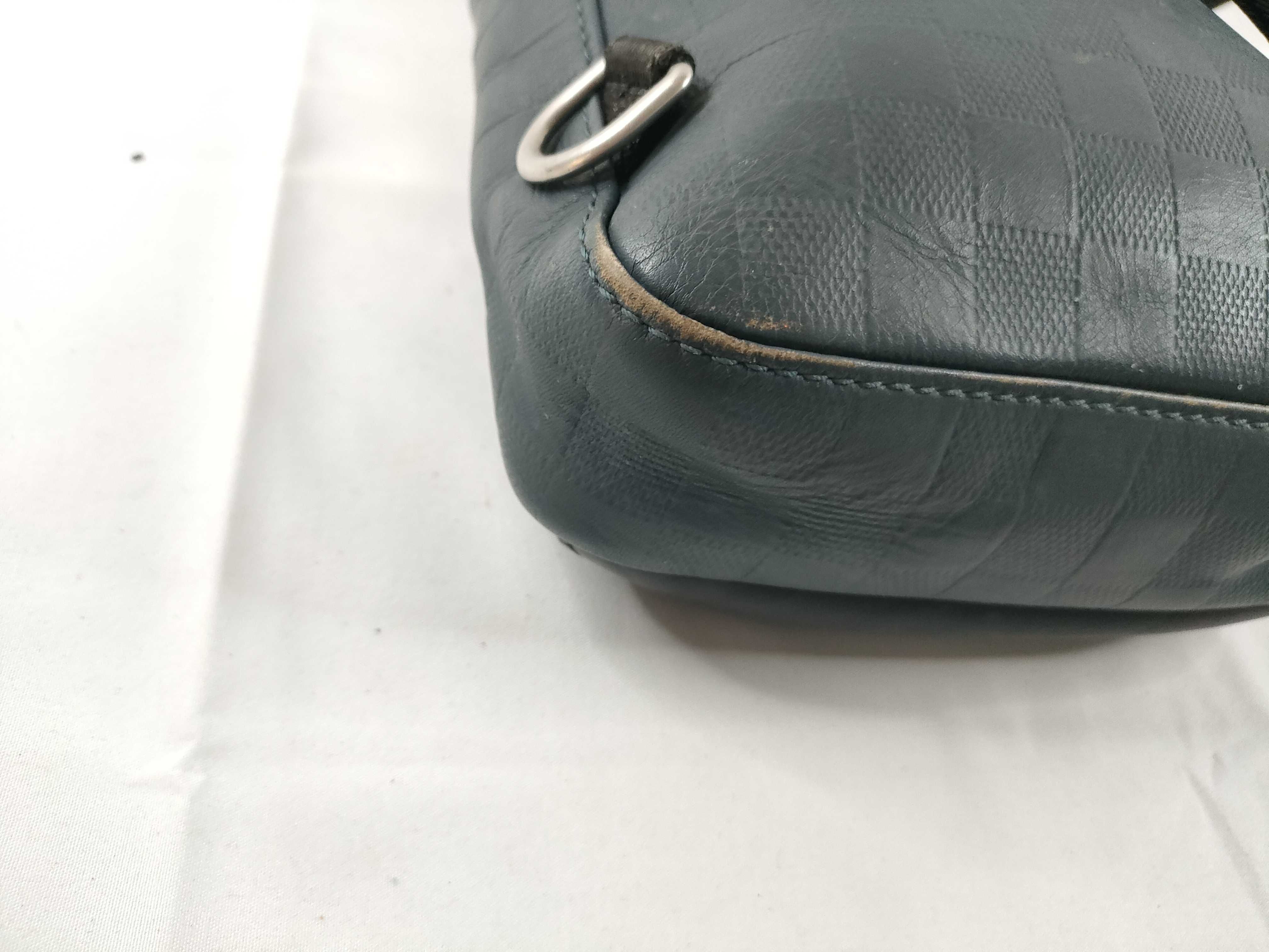 ID- Damier Infini Avenue Sling Bag #N41720 MB4107 Black Shoulder Bag — view 3