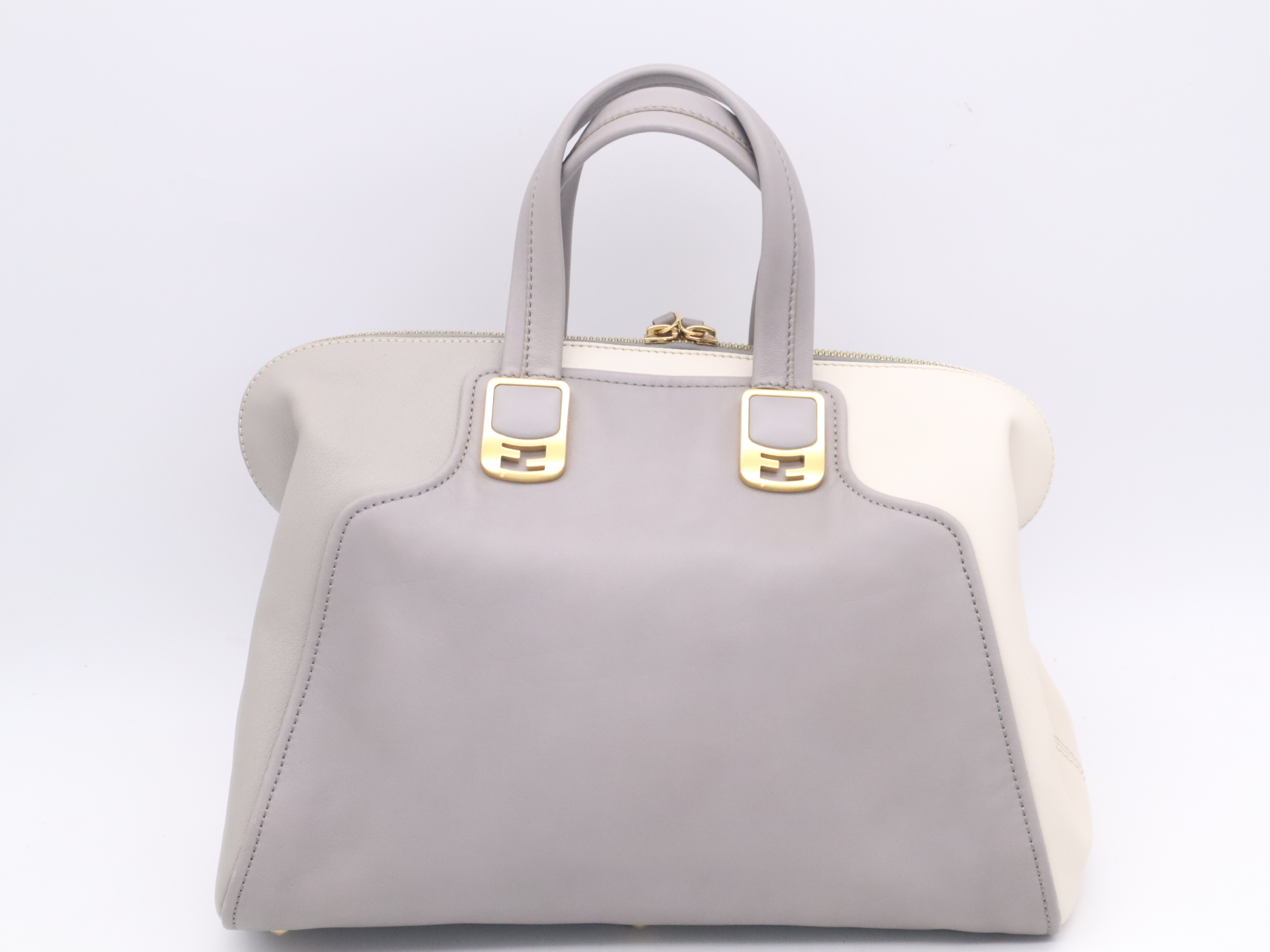 8BL110 Leather Chameleon 2-Way Handbag with Shoulder Strap and Dust Bag — view 2