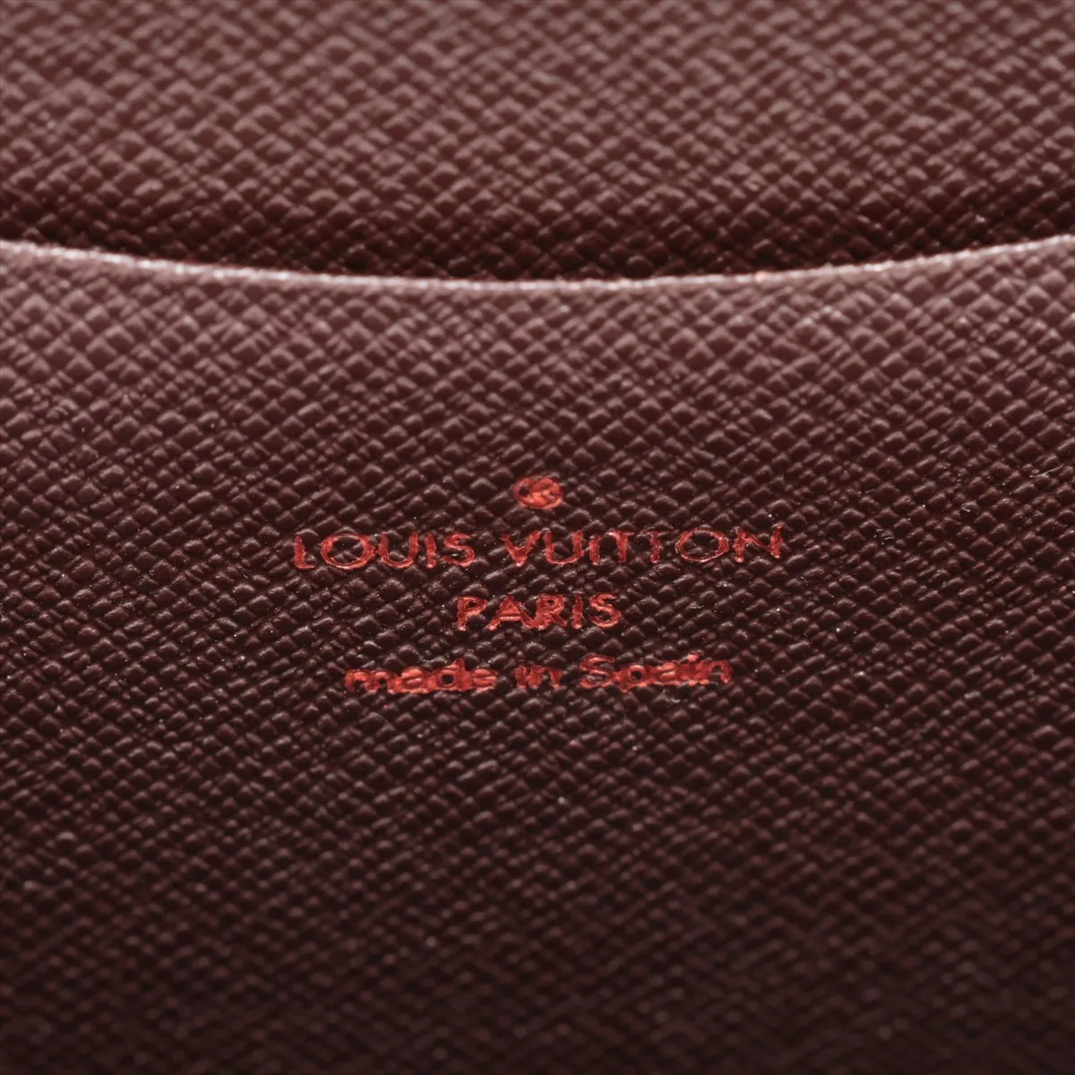 Damier Portemonnaie Zip N61728 CA0012 Brown Long Wallet — view 8
