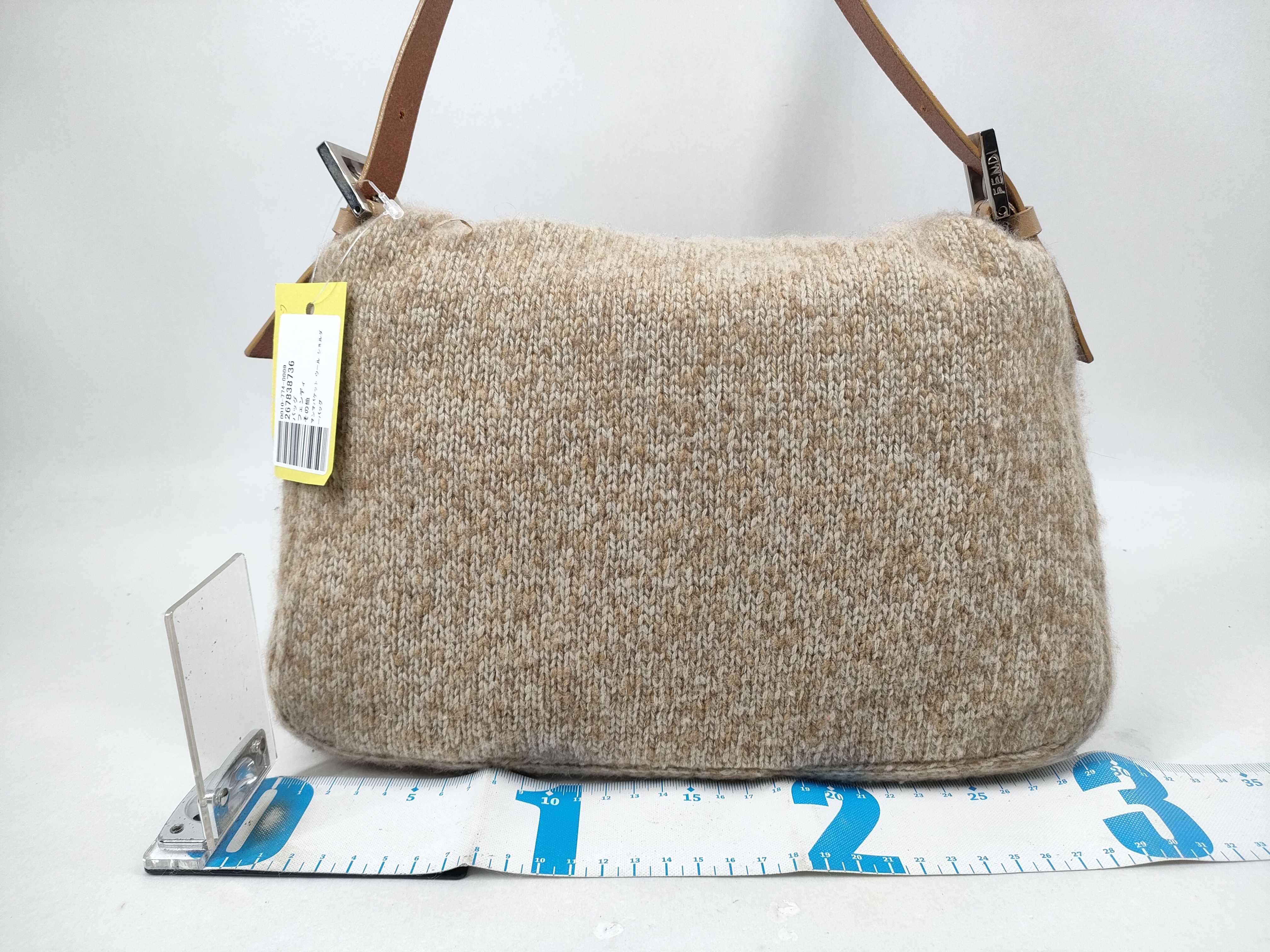 Mamma Bucket Wool Shoulder Bag — view 2