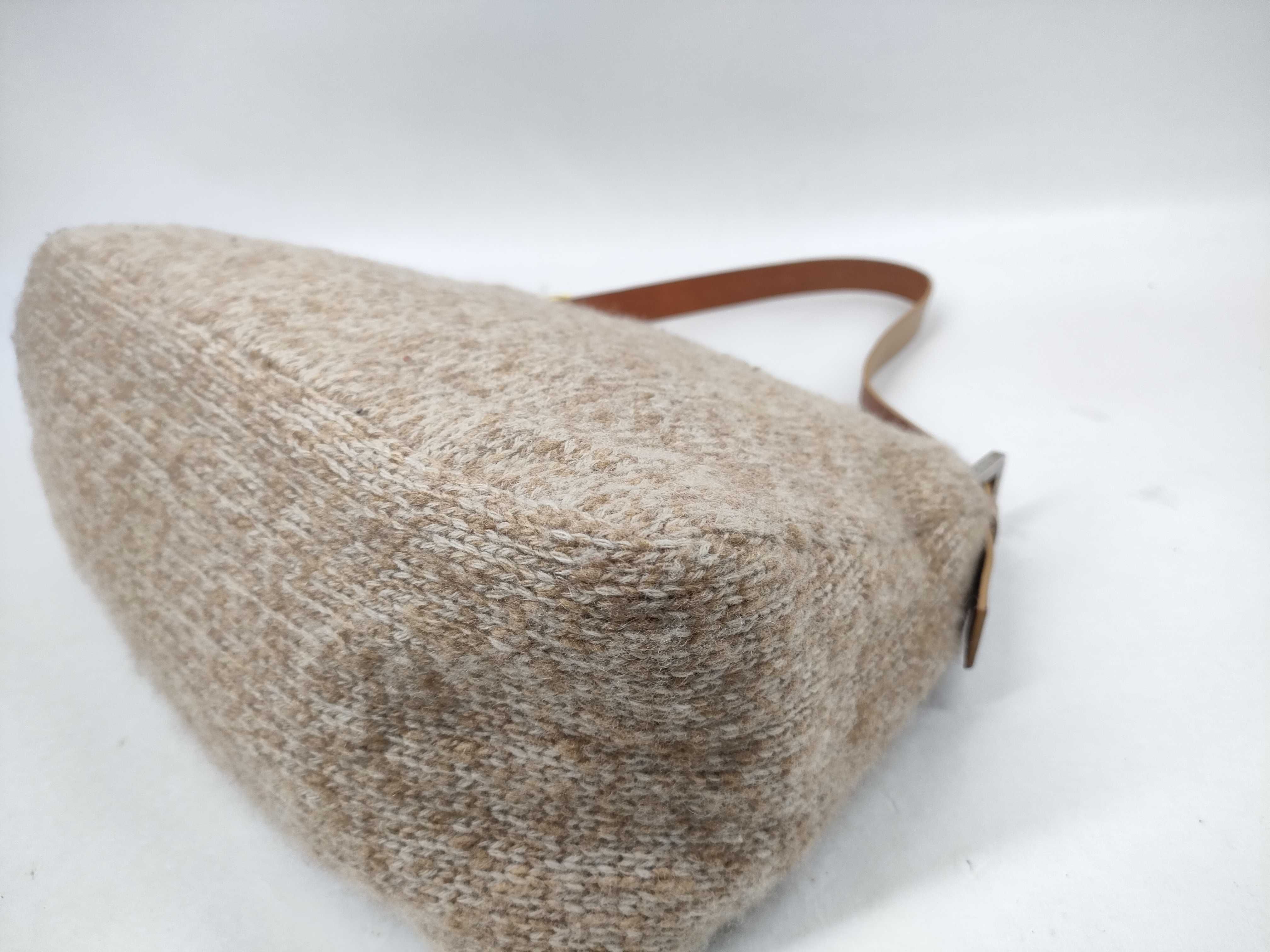 Mamma Bucket Wool Shoulder Bag — view 6