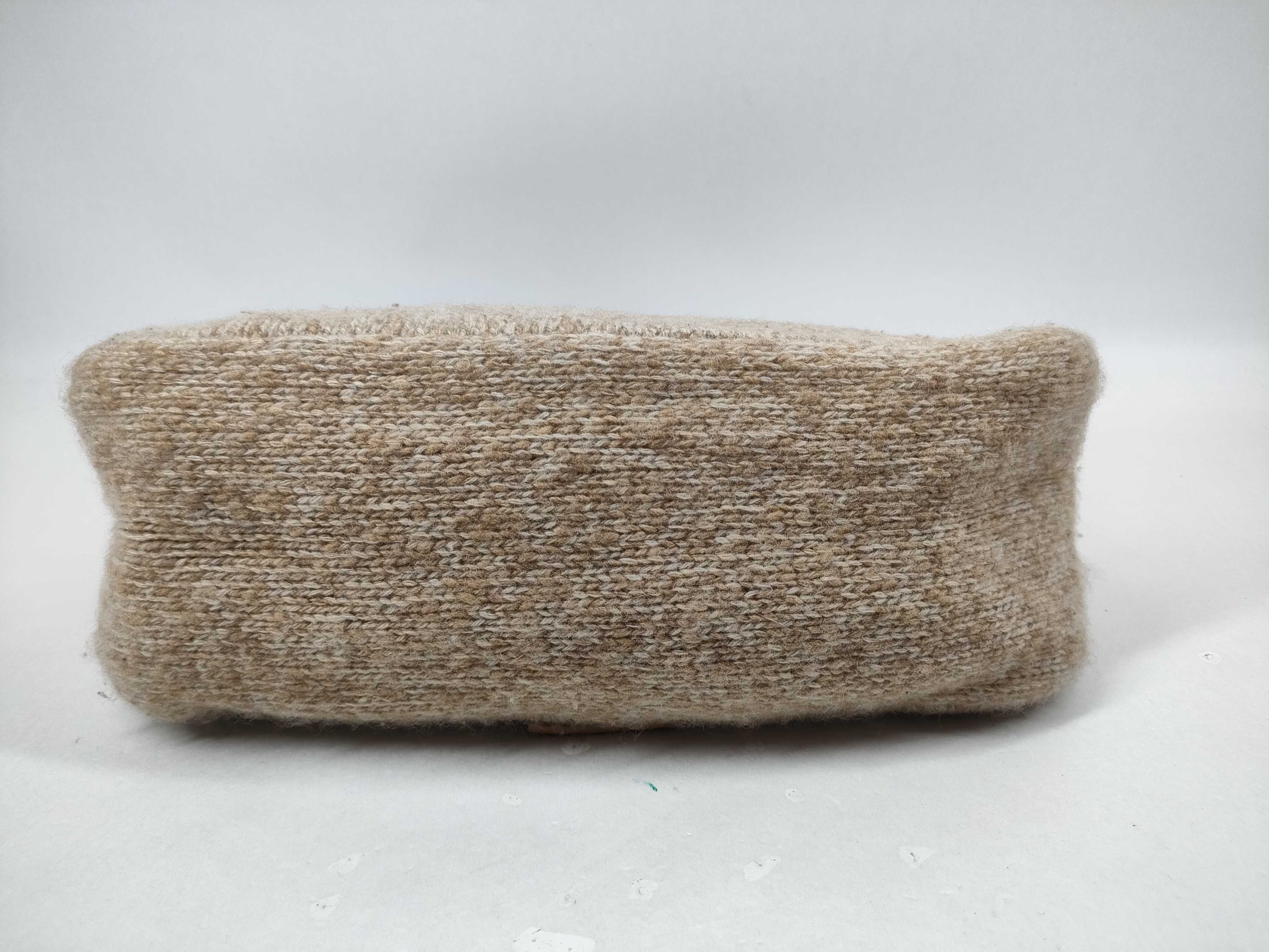 Mamma Bucket Wool Shoulder Bag — view 7