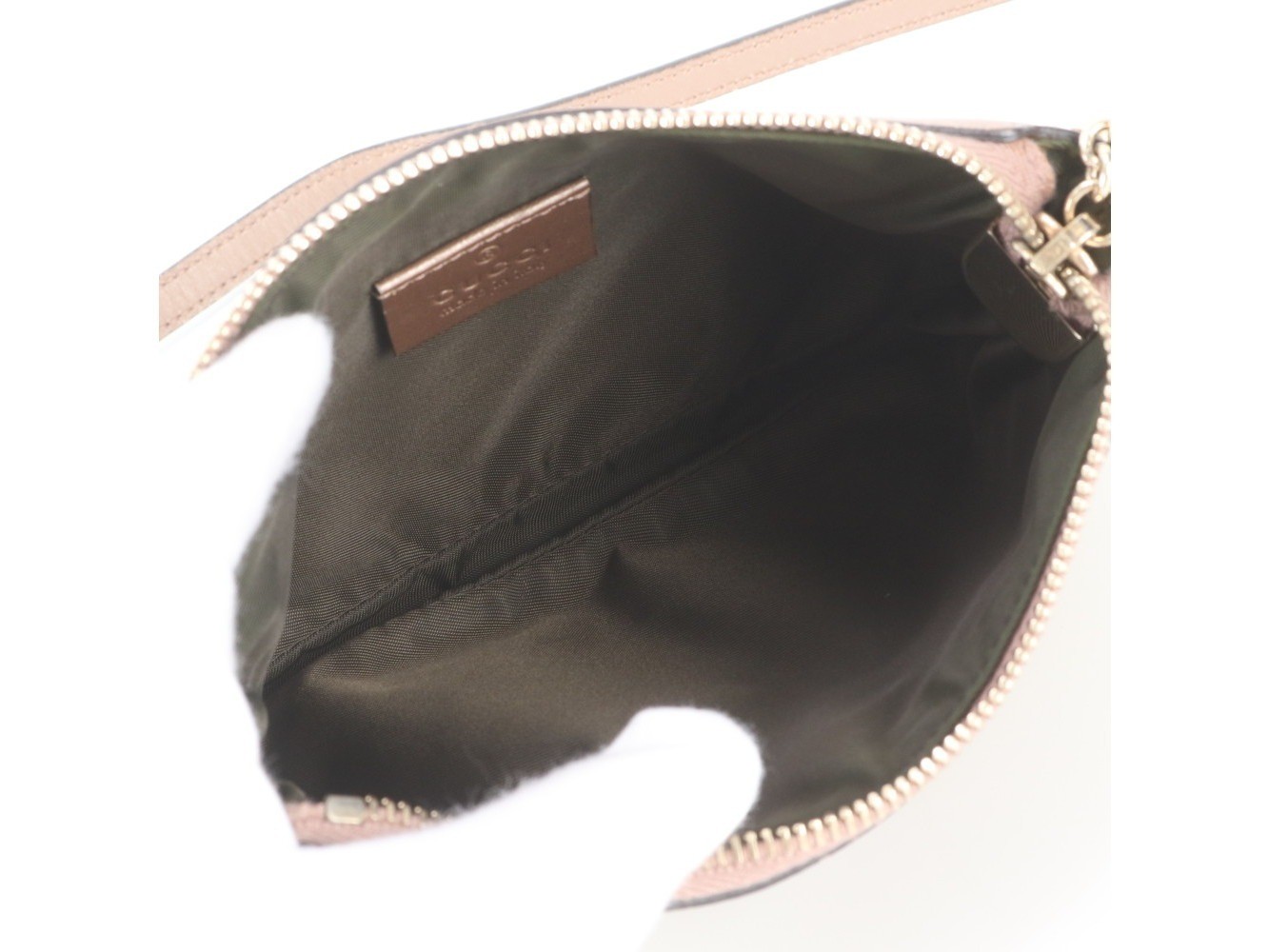 GG Canvas Lovely Heart 256899 Leather Shoulder Bag (Crossbody) — view 7