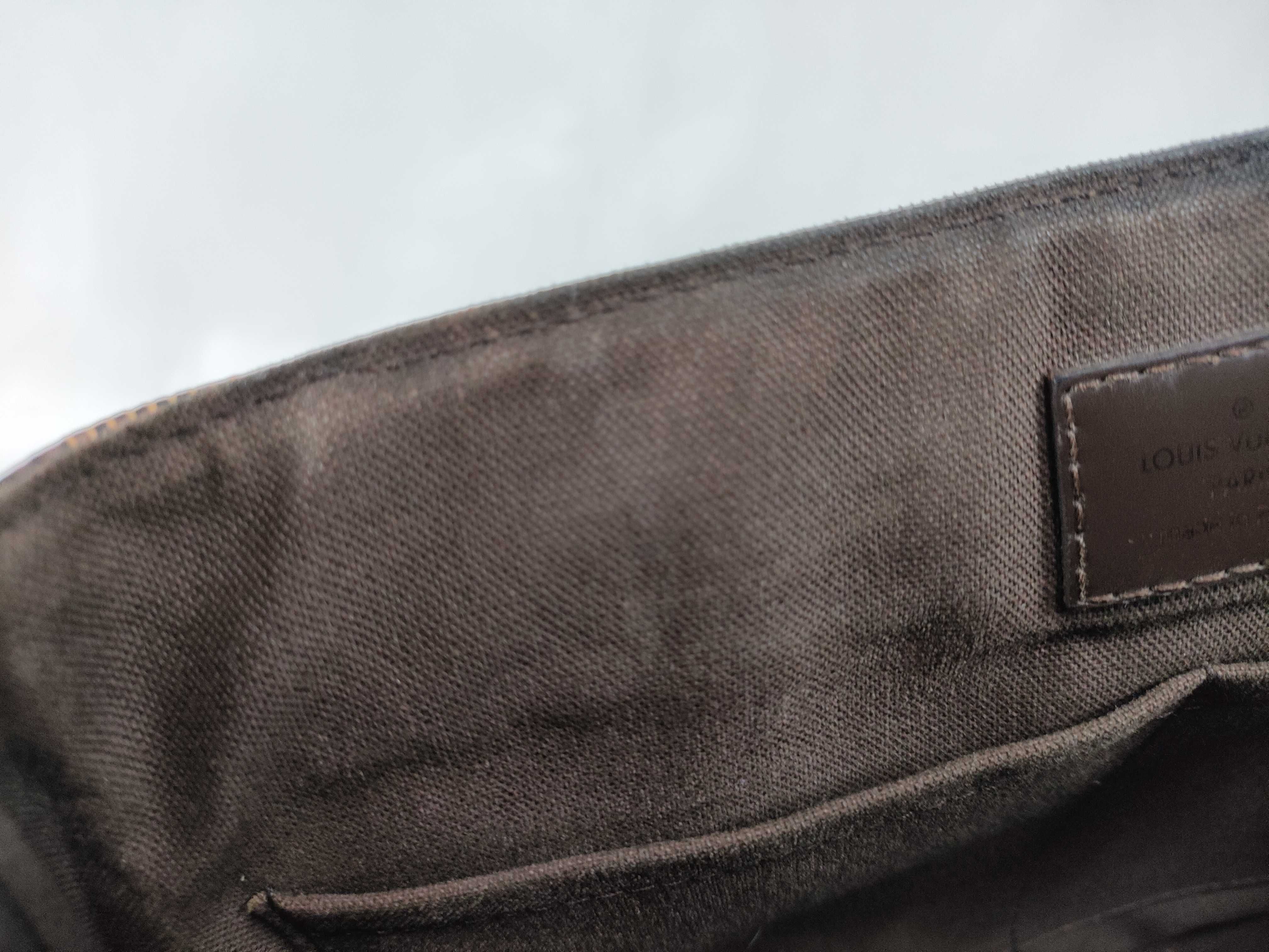 Damier District PM Damier Canvas Brown Shoulder Bag — view 14