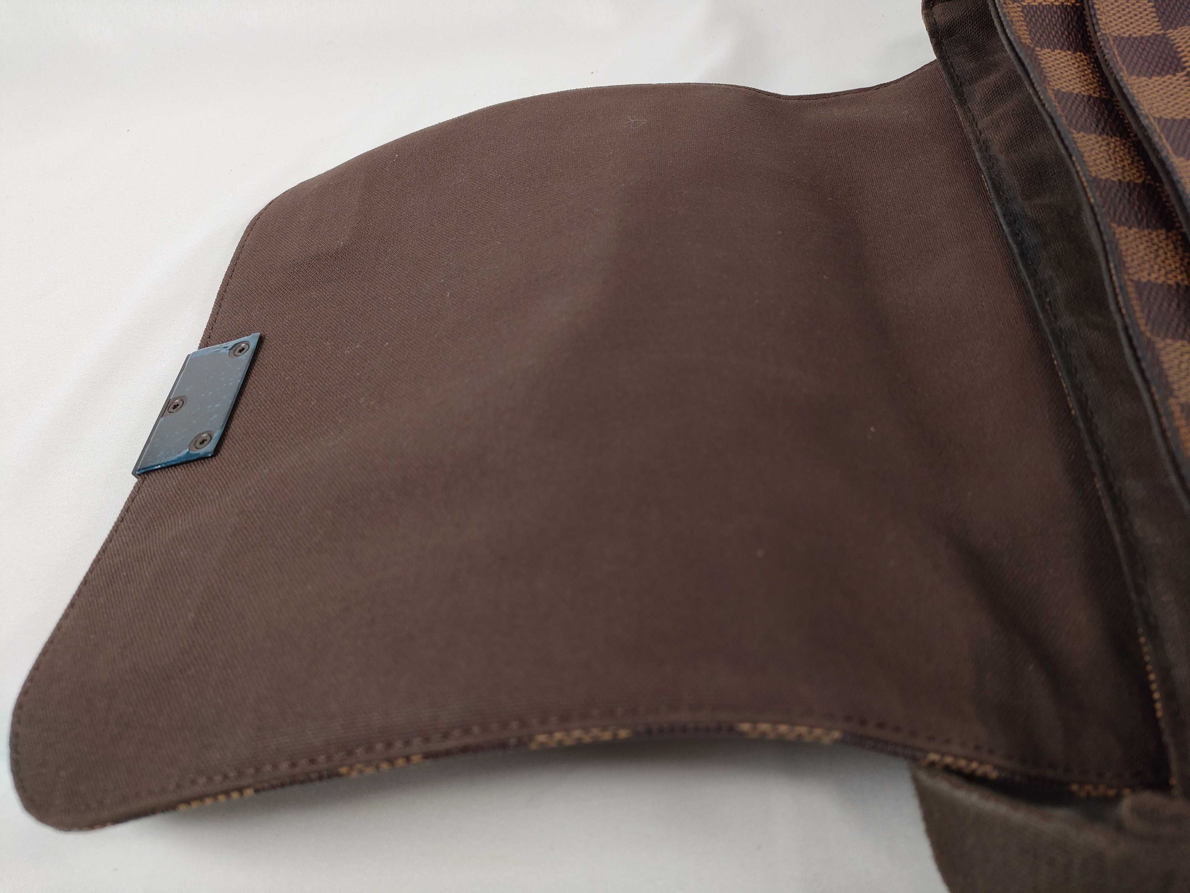 Damier District PM Damier Canvas Brown Shoulder Bag — view 8