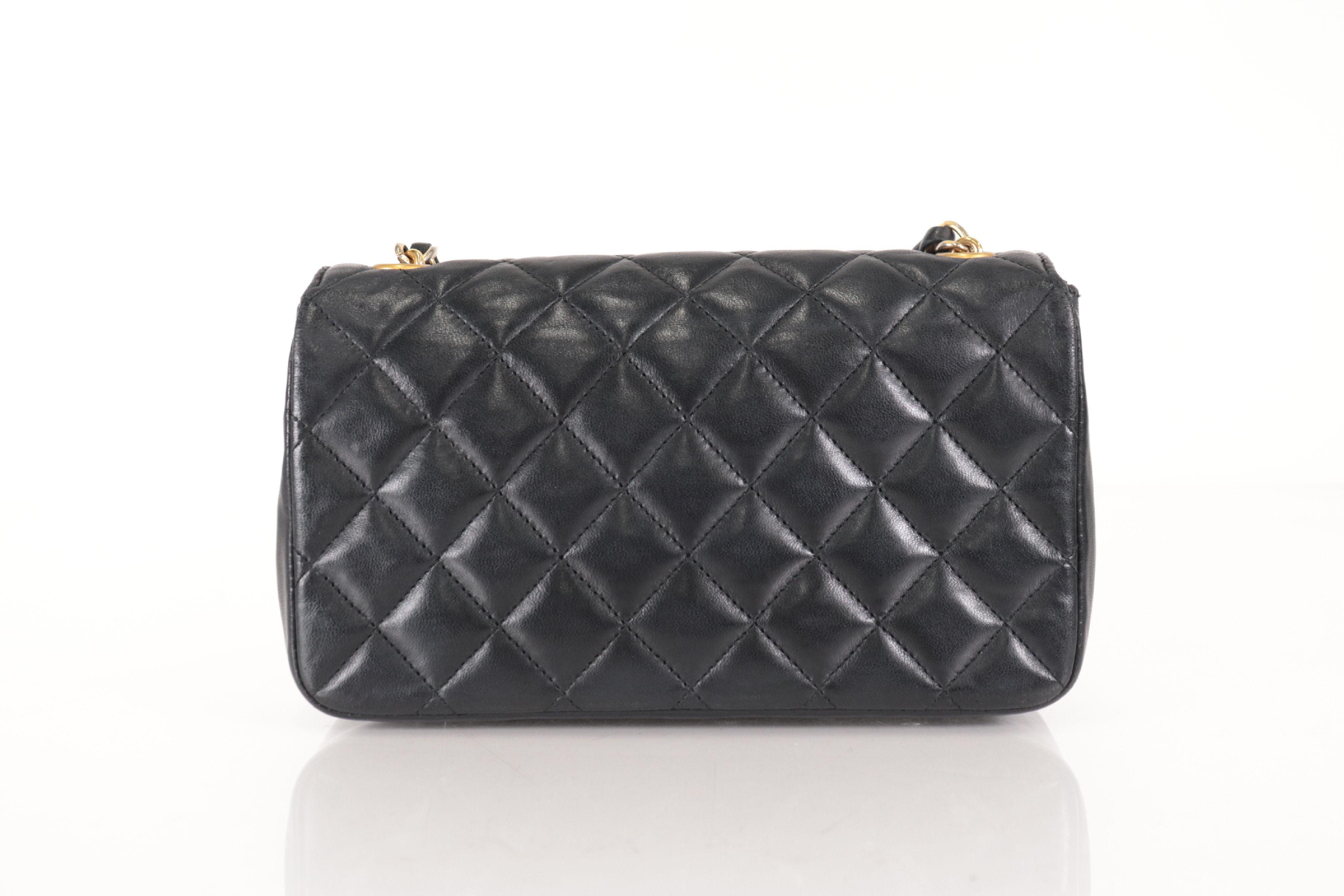 Matelassé Lambskin Mini Chain Shoulder Bag (Series 1) — view 2