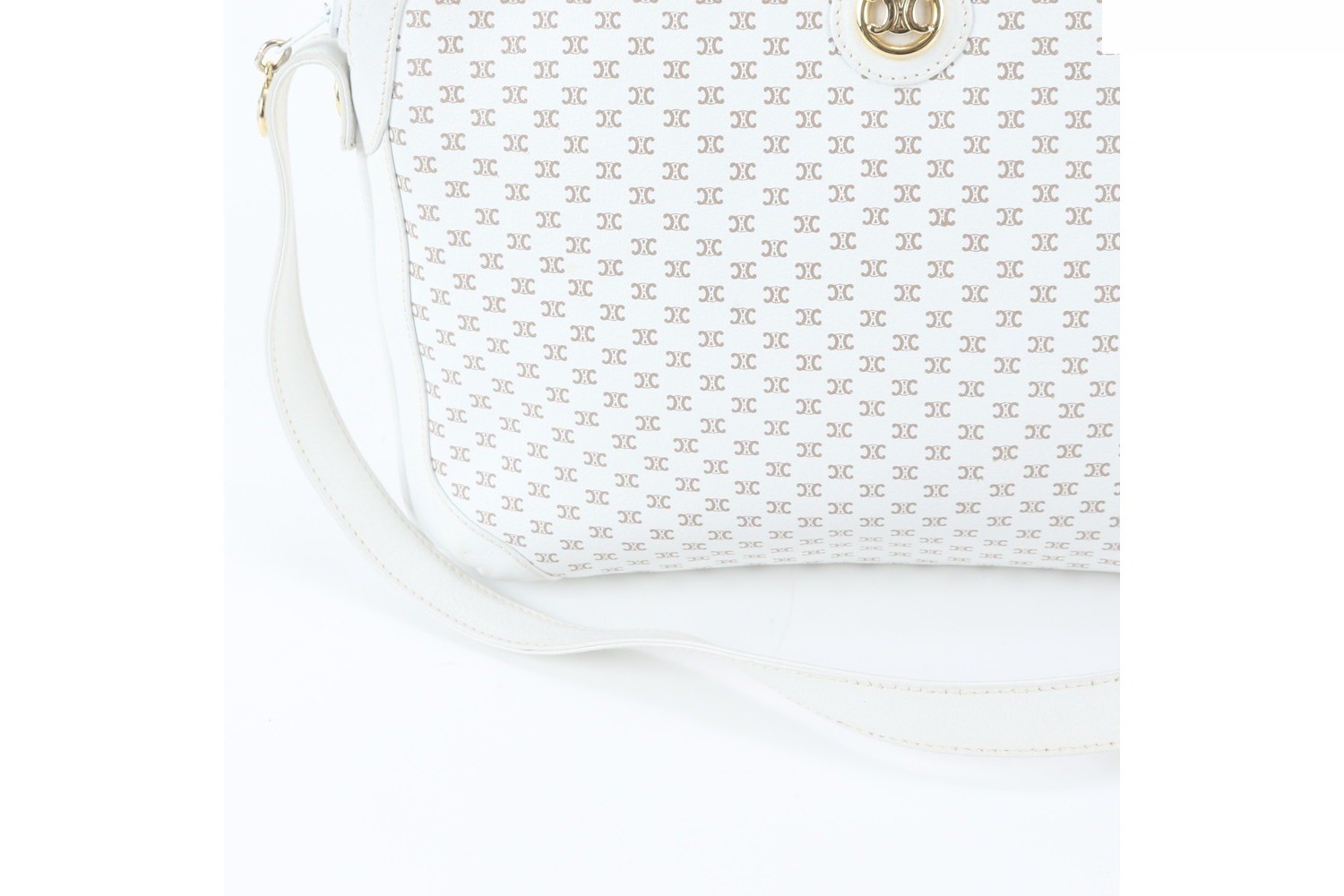 Triomphe Leather Shoulder Bag (Crossbody) — view 2