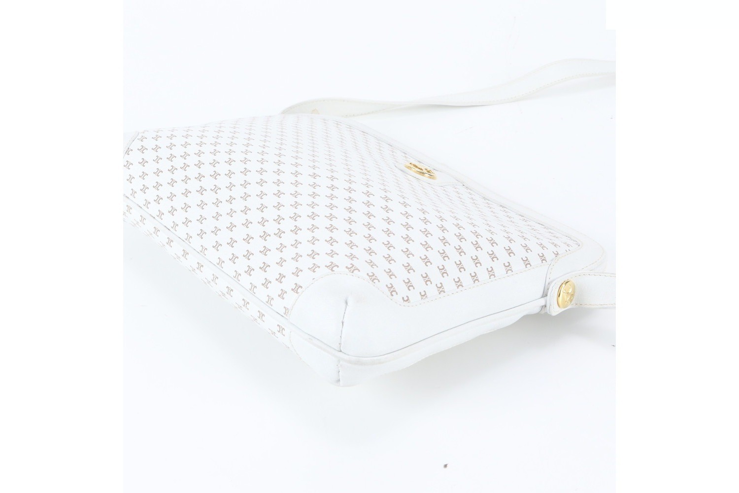 Triomphe Leather Shoulder Bag (Crossbody) — view 4