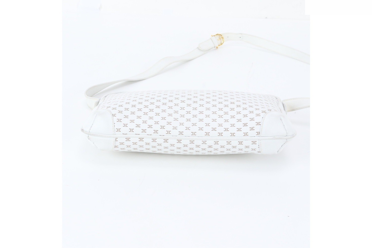 Triomphe Leather Shoulder Bag (Crossbody) — view 6