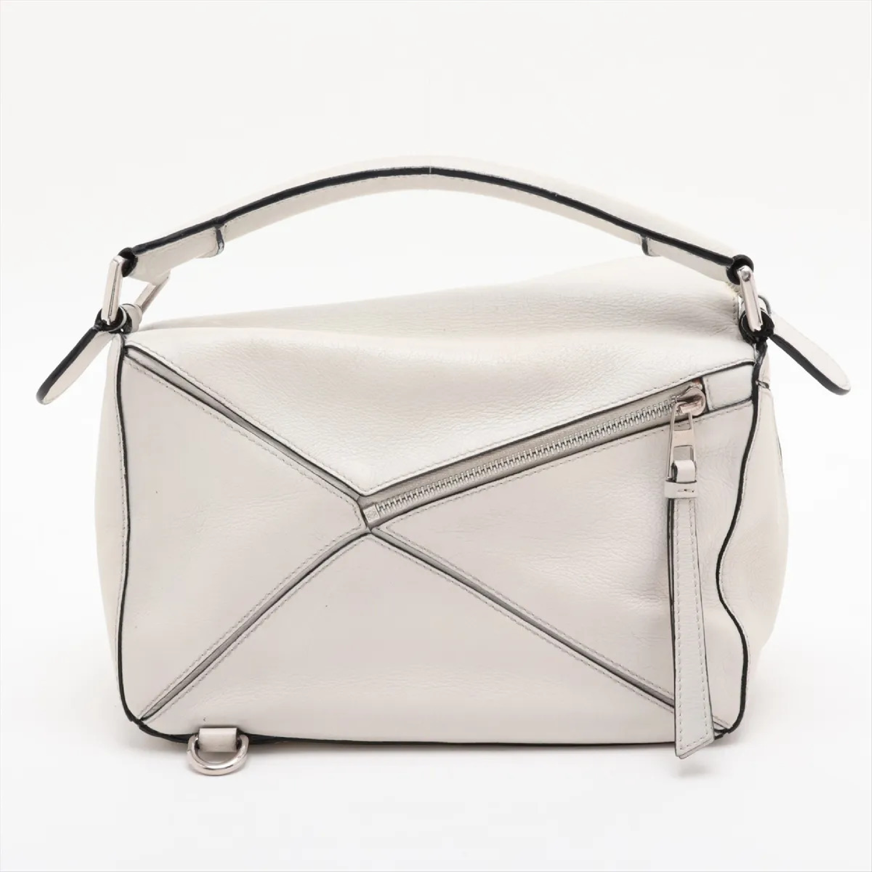 Puzzle Bag Small Leather 2-Way Handbag — view 2