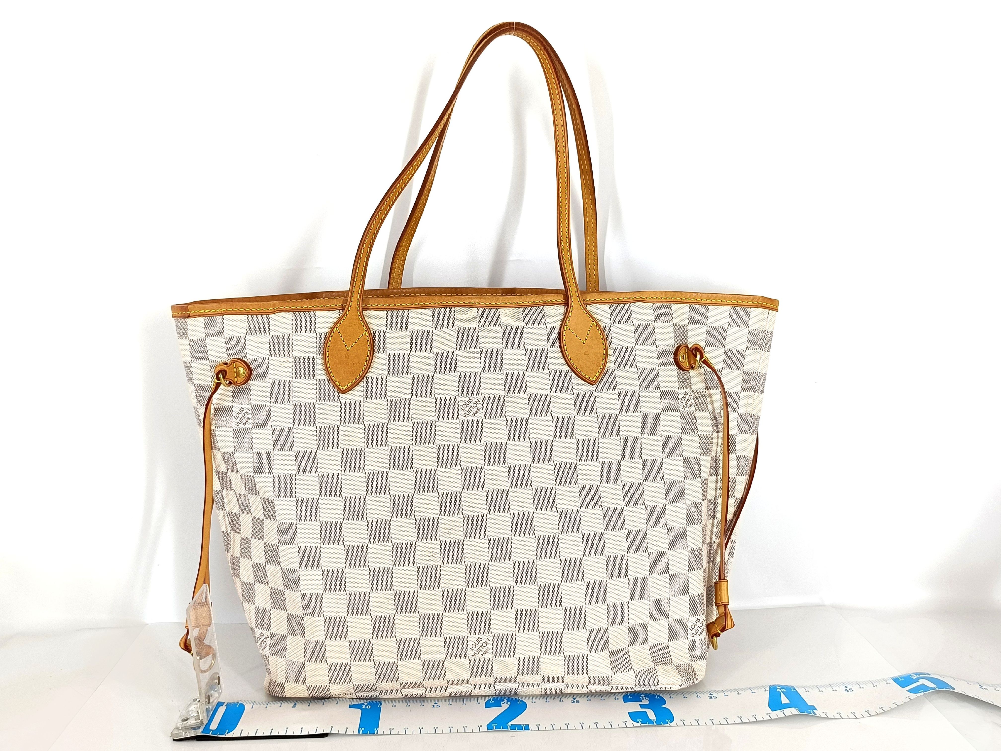 Damier Azur Neverfull MM Tote Bag N51107 SA2141 — view 2