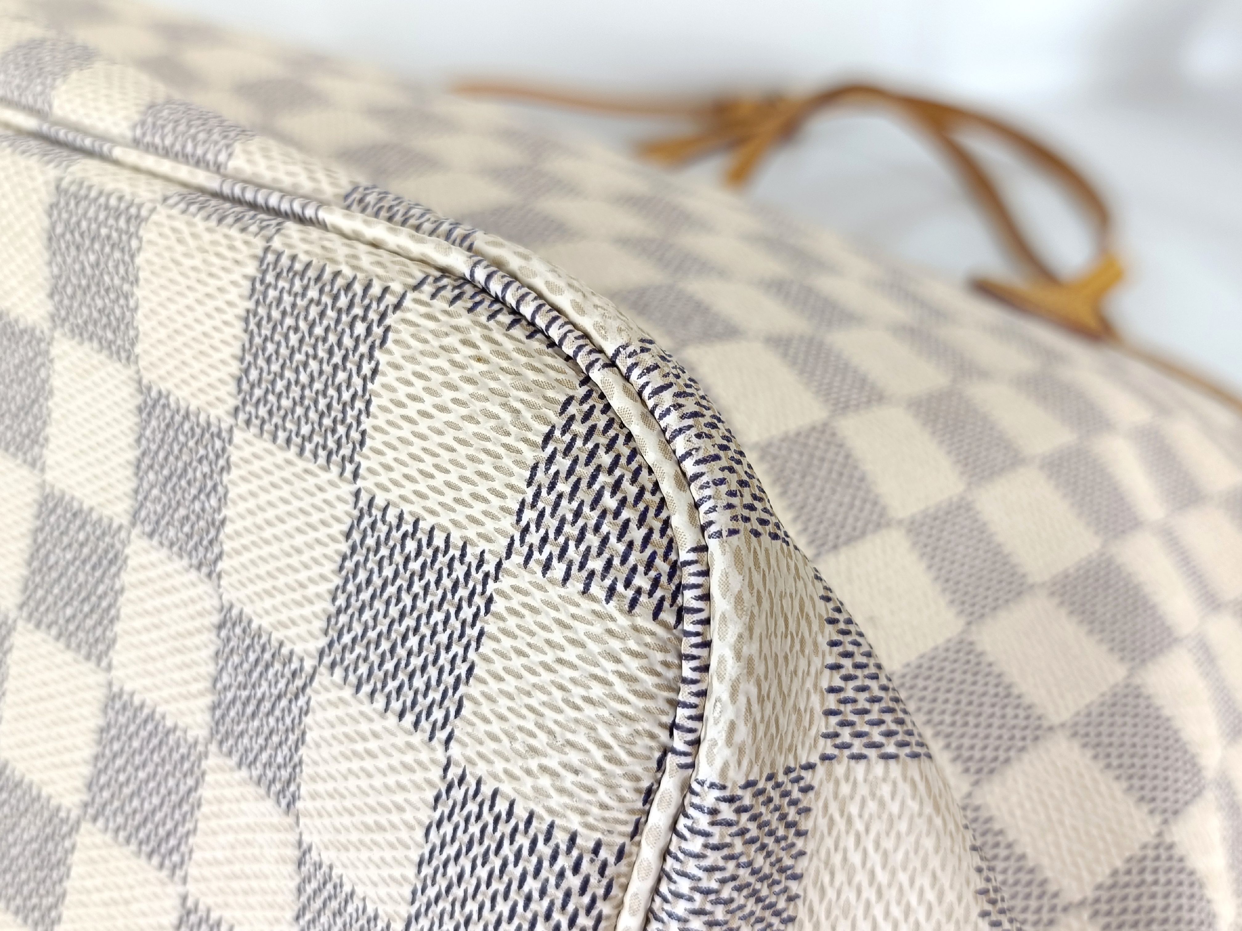 Damier Azur Neverfull MM Tote Bag N51107 SA2141 — view 6