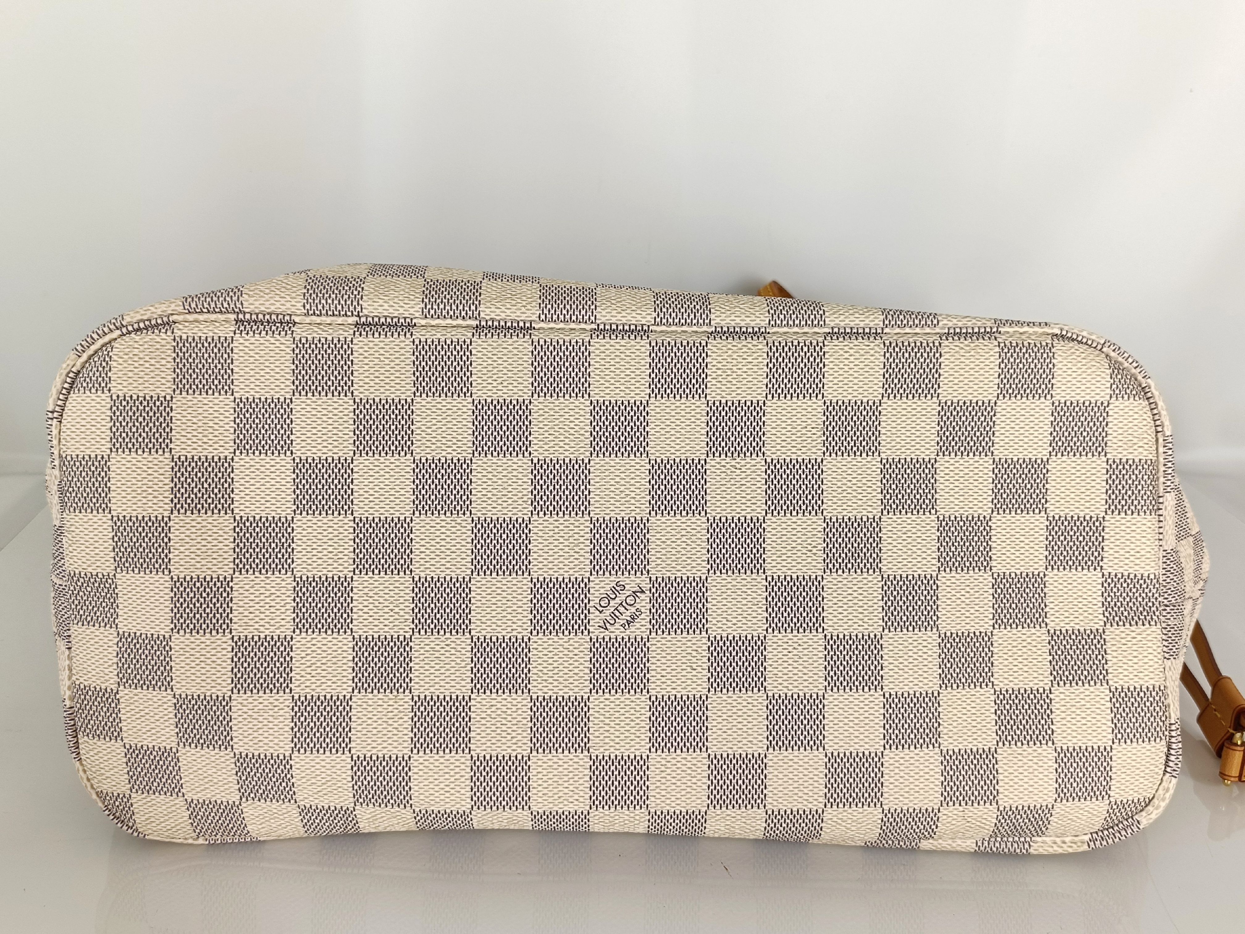 Damier Azur Neverfull MM Tote Bag N51107 SA2141 — view 7