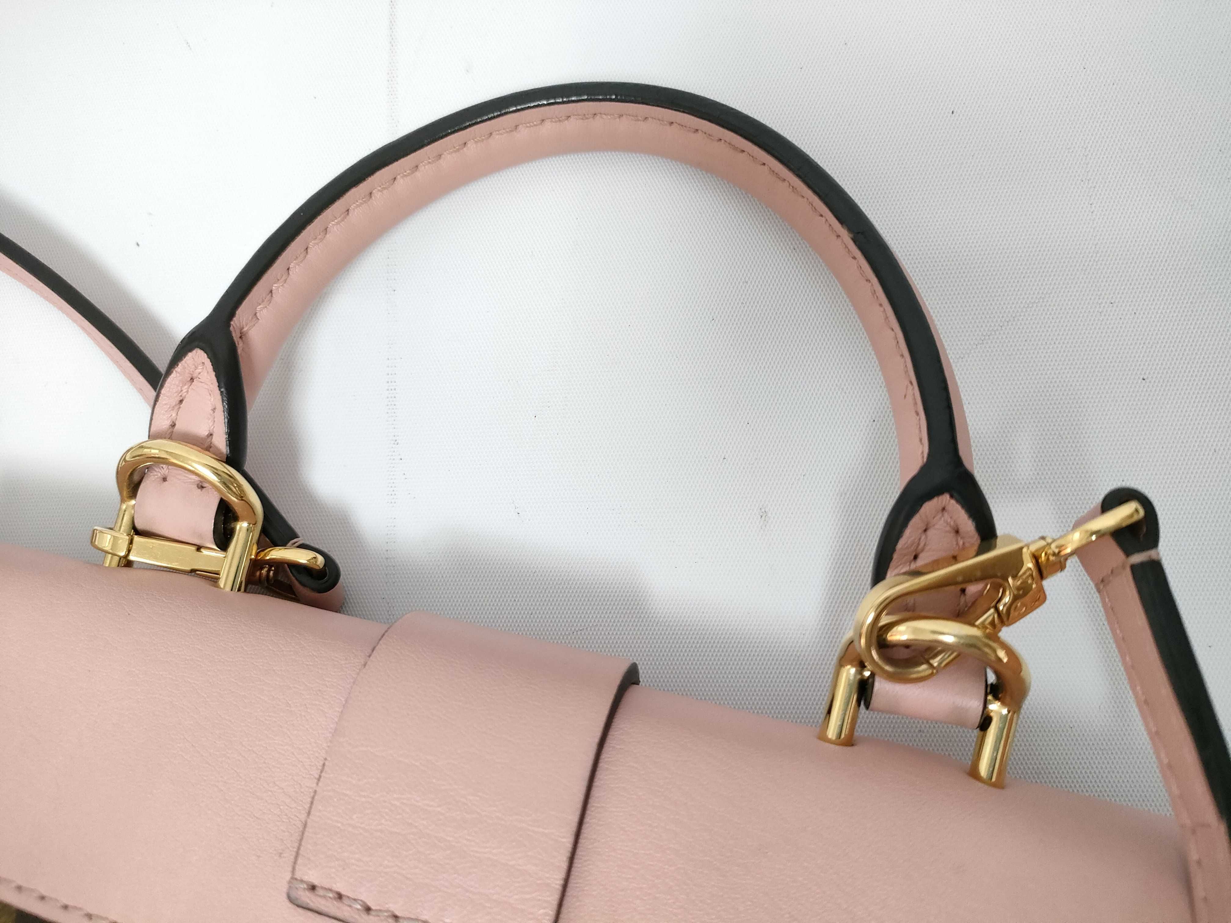 Monogram Louis Vuitton Monogram Pink Lockit M44080 Shoulder Bag — view 5
